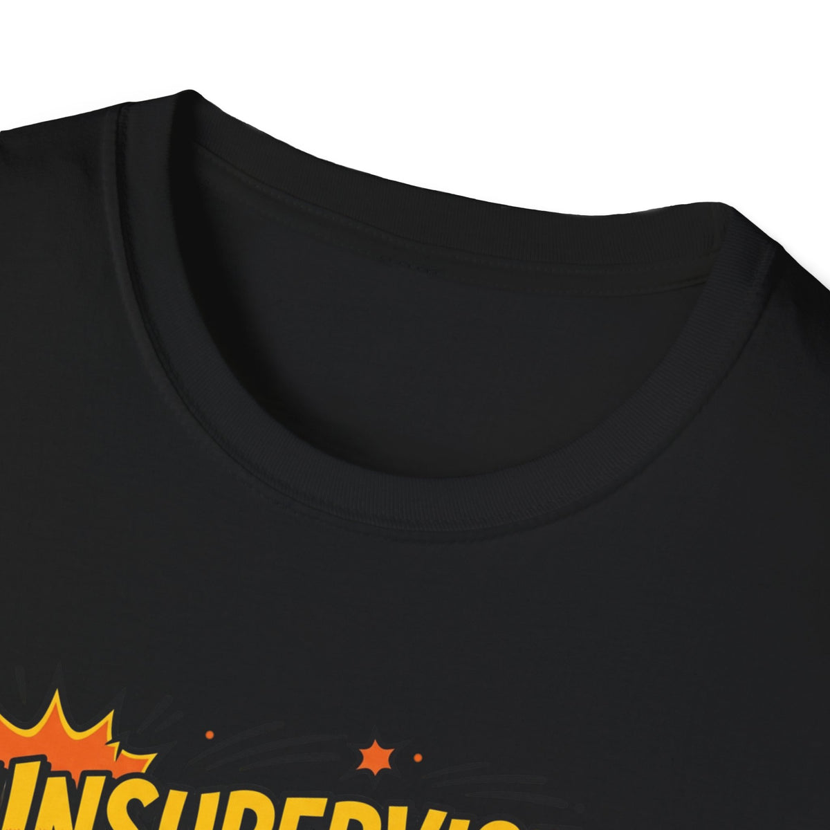 T-Shirt — "Unsupervised Thoughts in Progress" Retro Comic Graphic