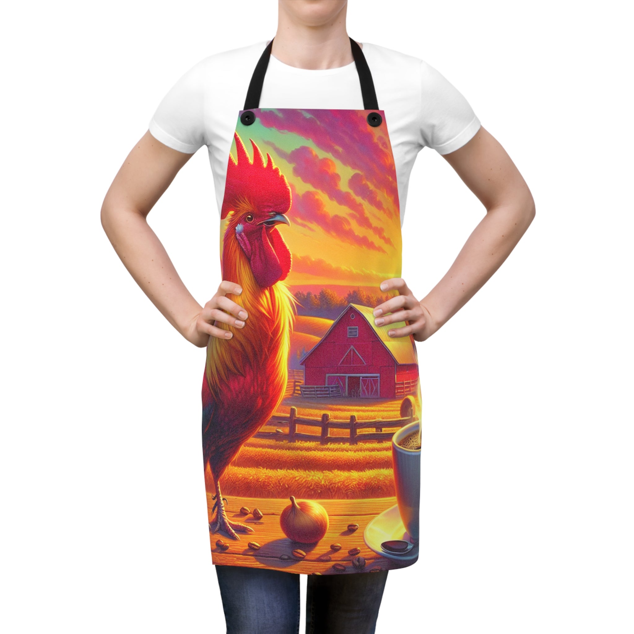 Rooster Farm Fresh Apron