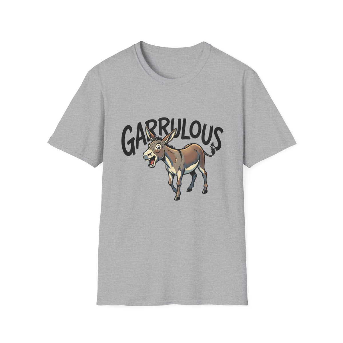 Garrulous Donkey Funny Animal T-Shirt