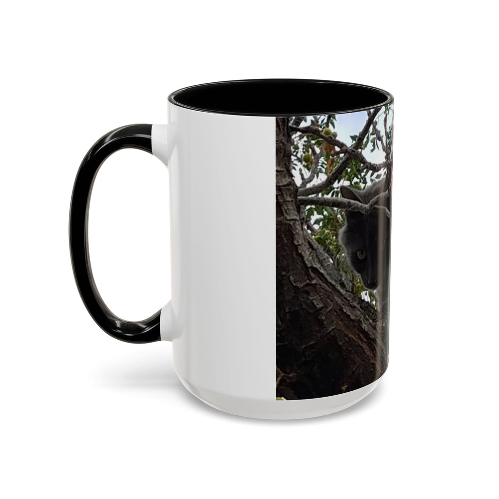 Cat in a Tree Accent Coffee Mug (11oz, 15oz)