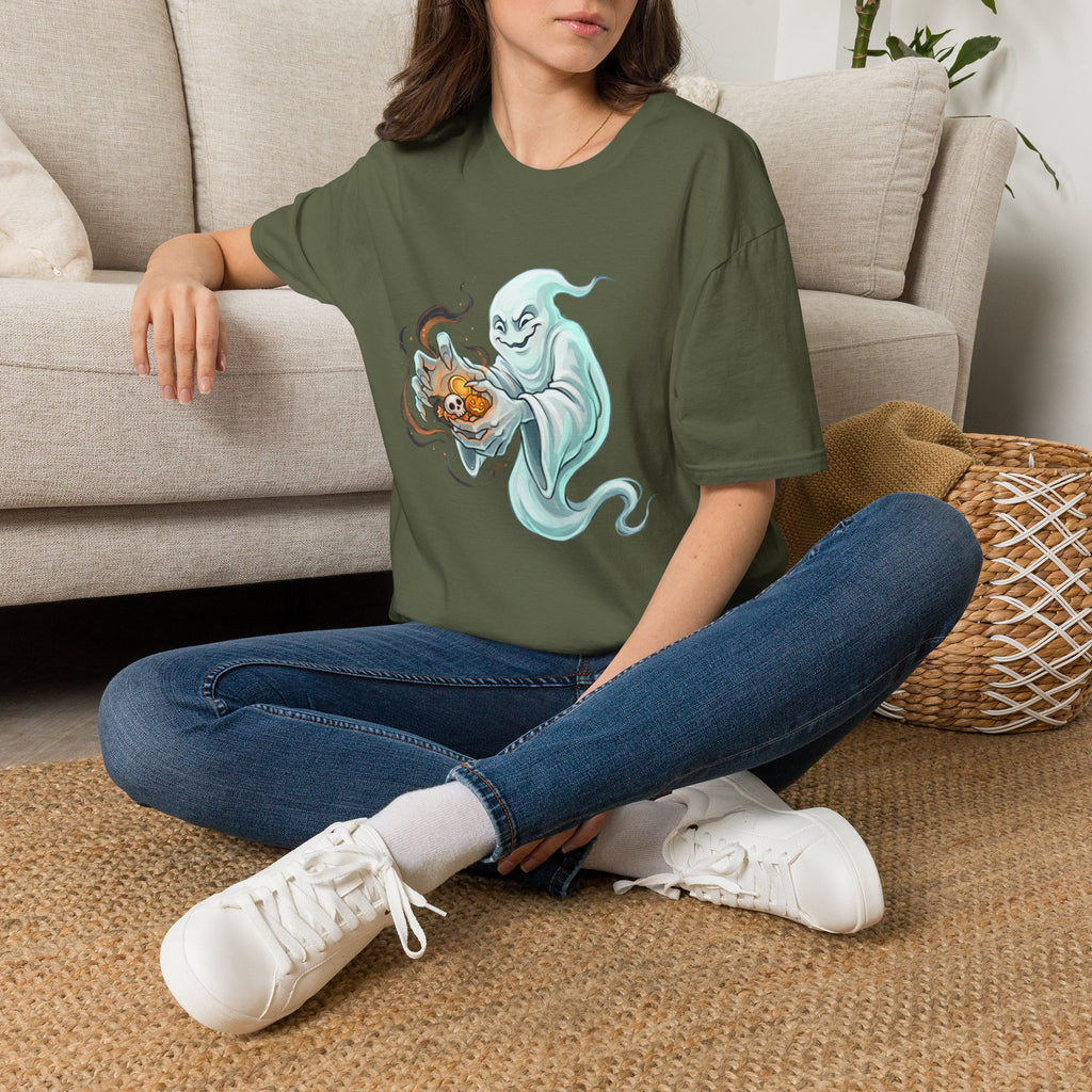 Ghost Portal Halloween Unisex Softstyle T-Shirt
