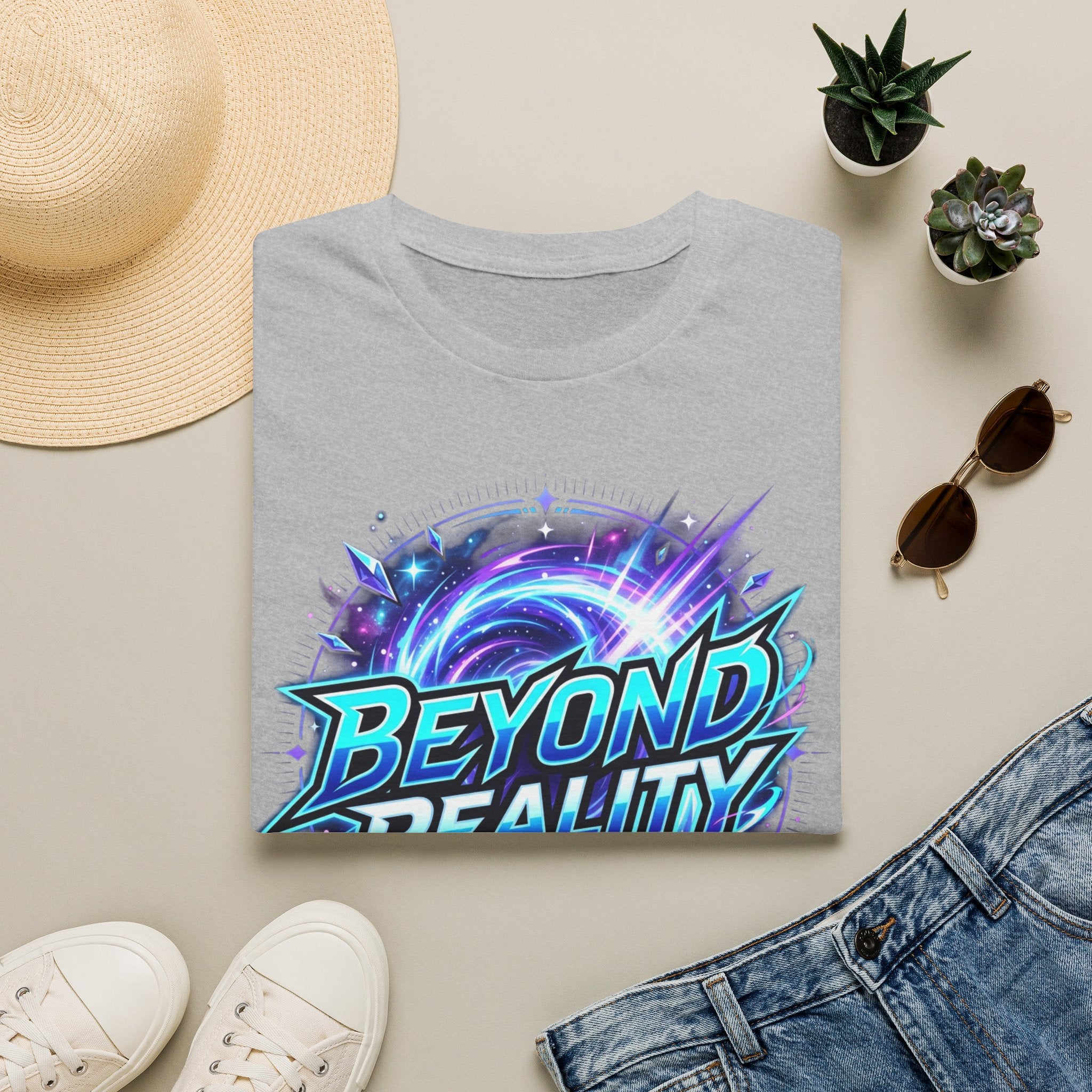 Beyond Reality Graphic T‑Shirt — Cosmic Portal Gaming Tee