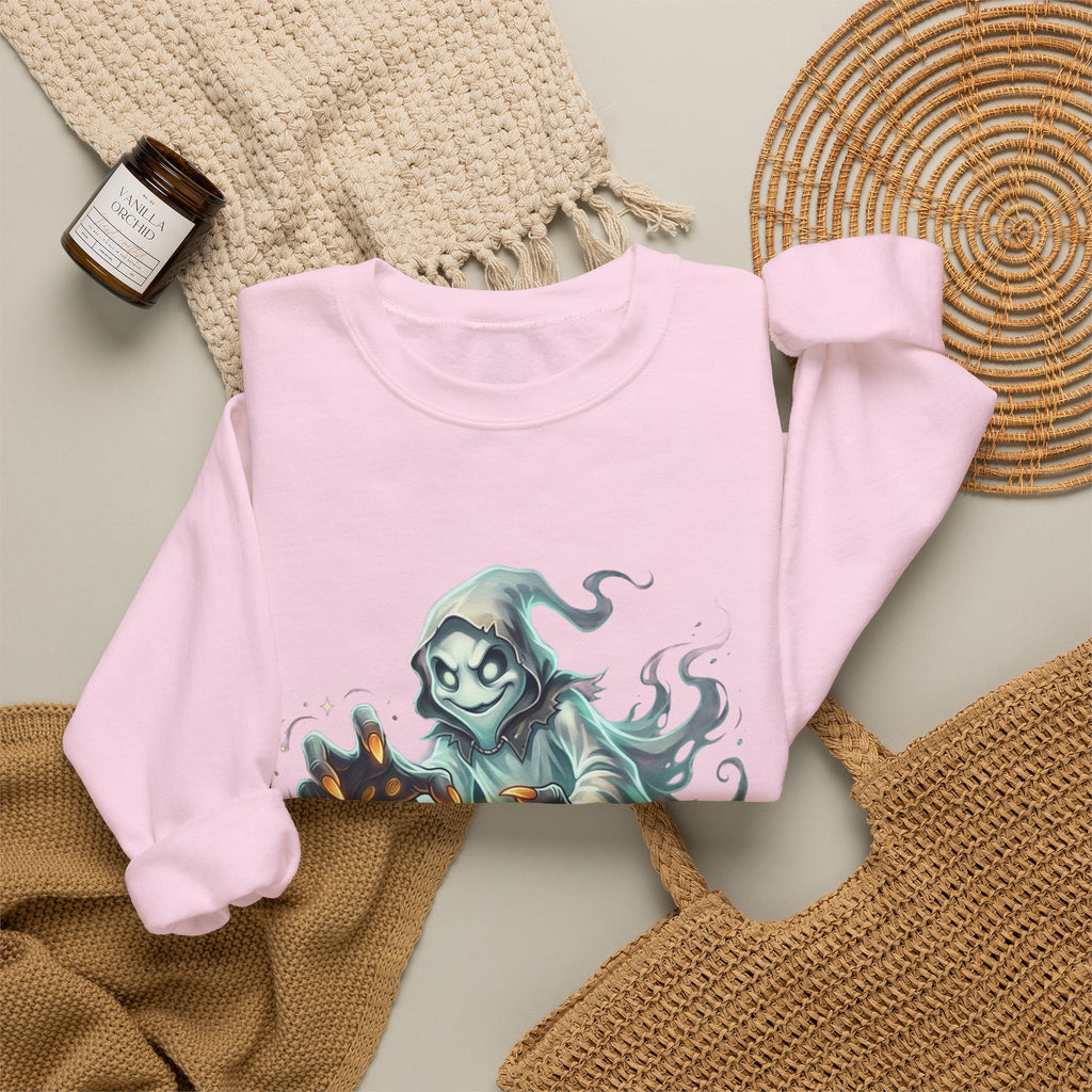 Treasure Ghost Halloween Crewneck Sweatshirt