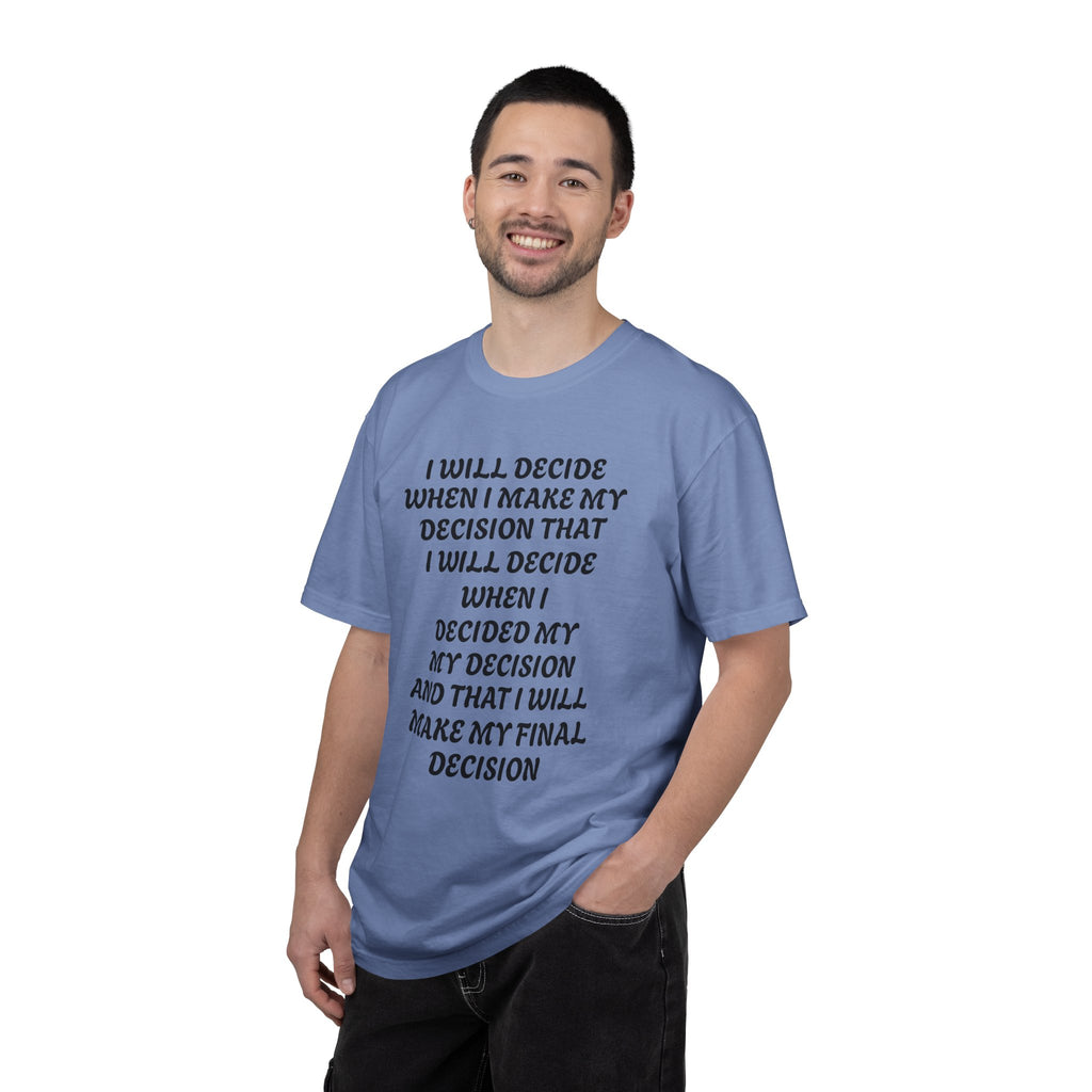 Unisex Garment-Dyed T-shirt