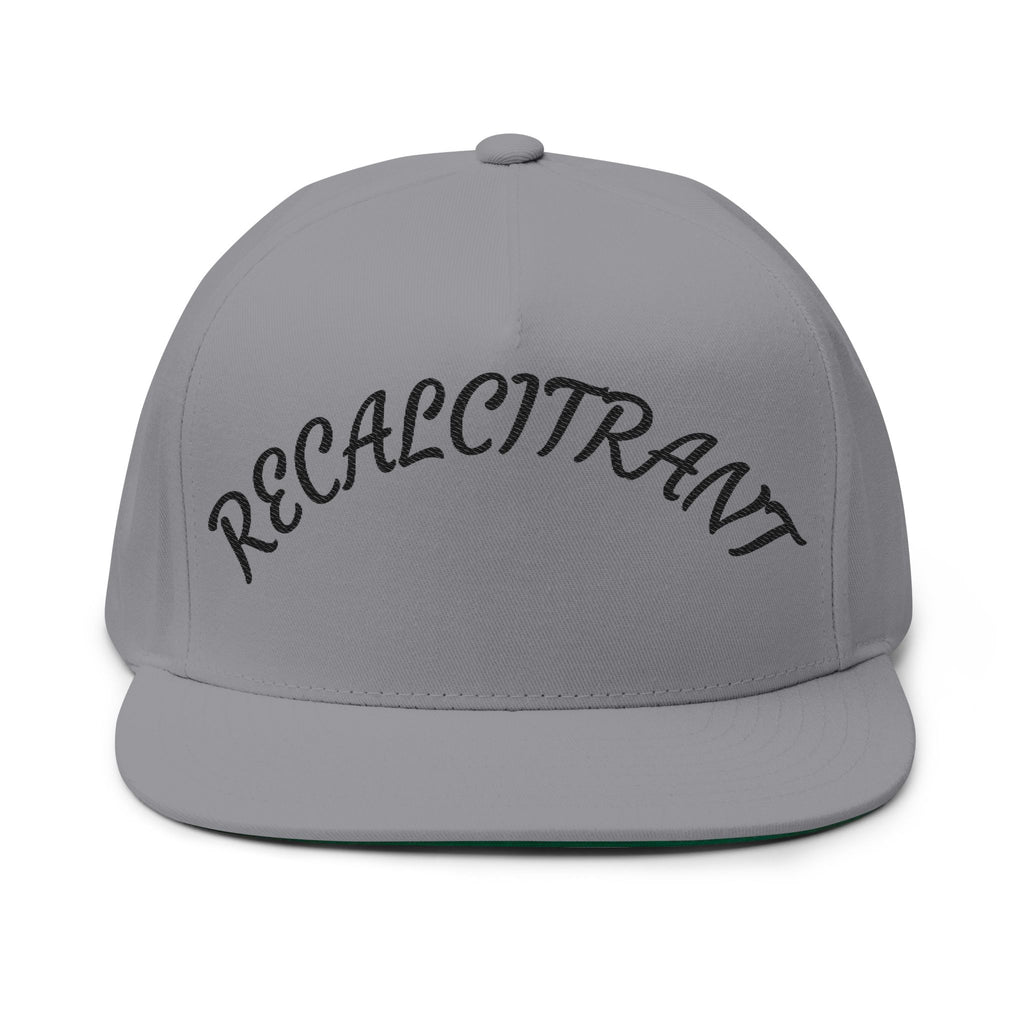Flat Bill Cap (Embroidery)