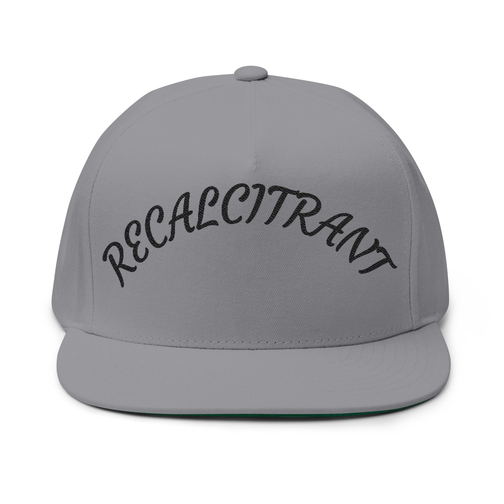 Flat Bill Cap (Embroidery)