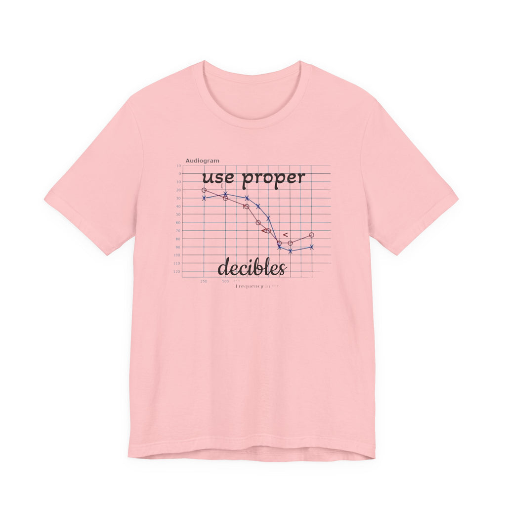DECIBEL METER Jersey Short Sleeve Tee