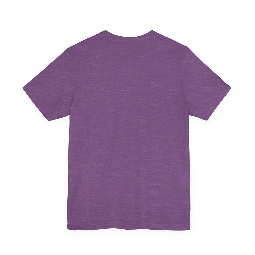 Looking Suspicious Tee — Funny Comic Graphic T-Shirt ("Looking Suspicious 24/7, 365 Days a Year")