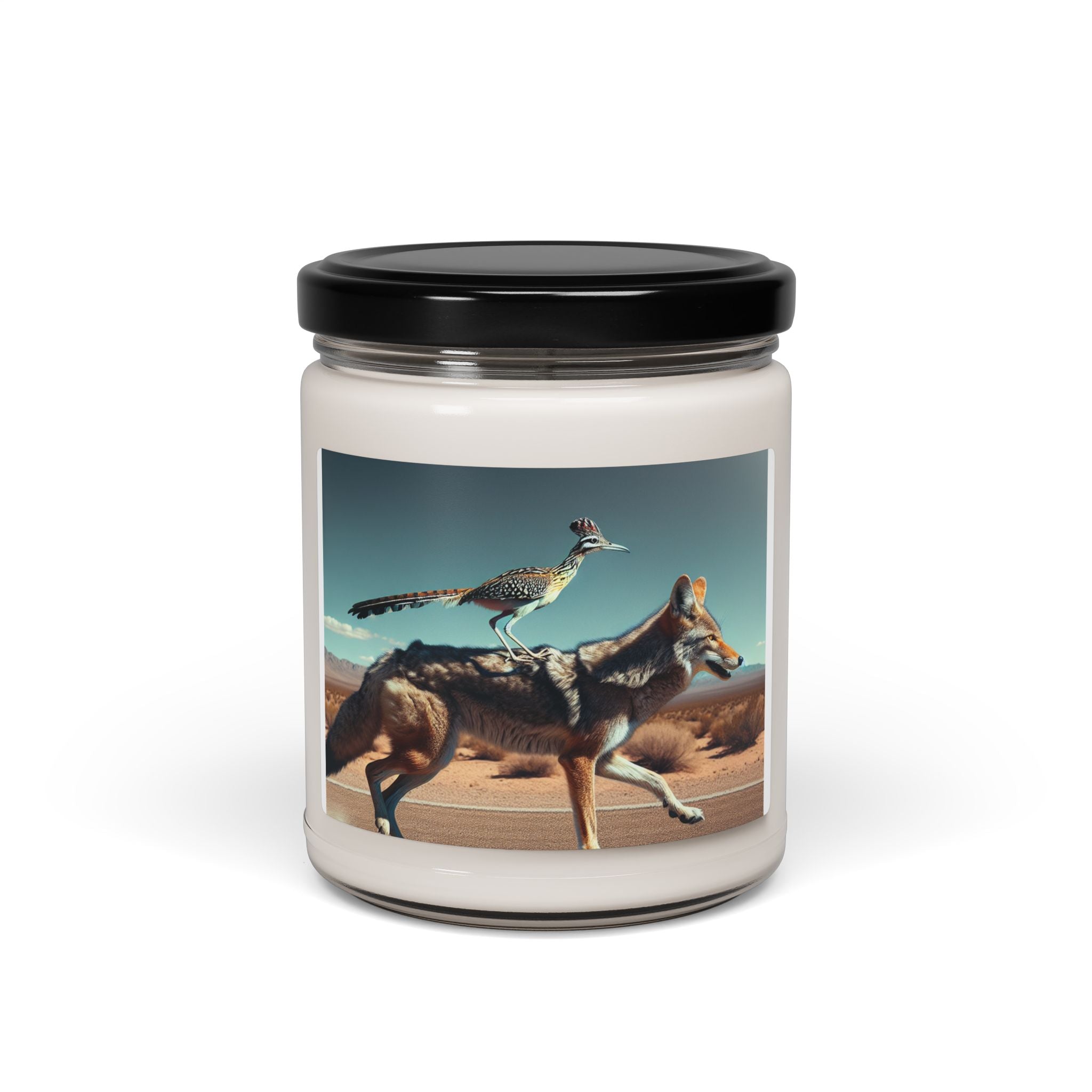 Roadrunner and Coyote Scented Candle (9oz)
