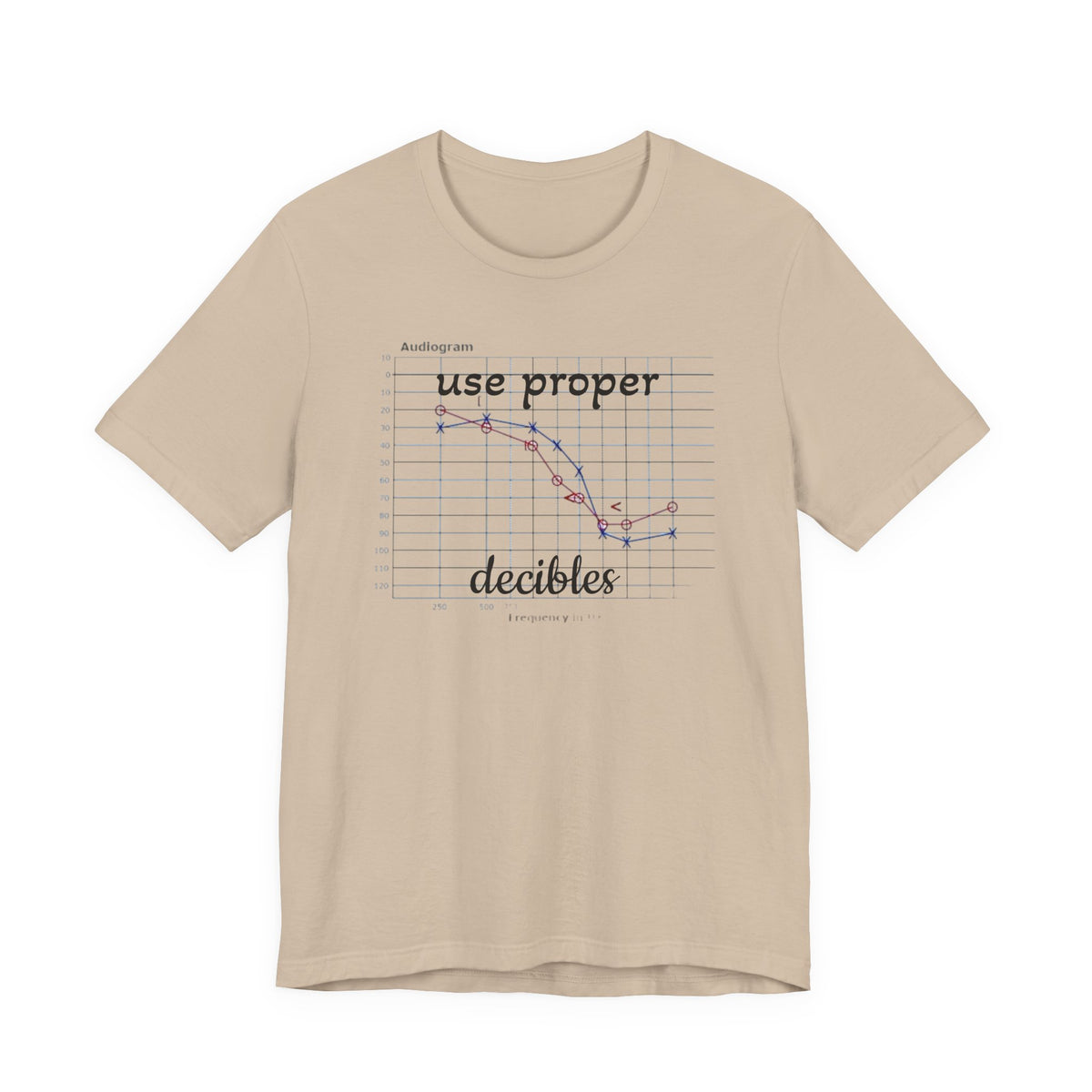 DECIBEL METER Jersey Short Sleeve Tee