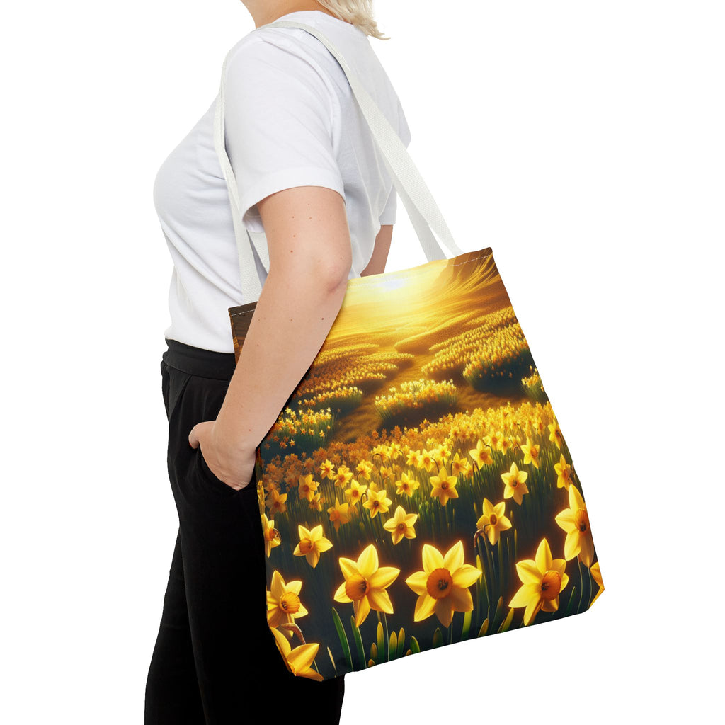 Sea of Daffodils Tote Bag (AOP)