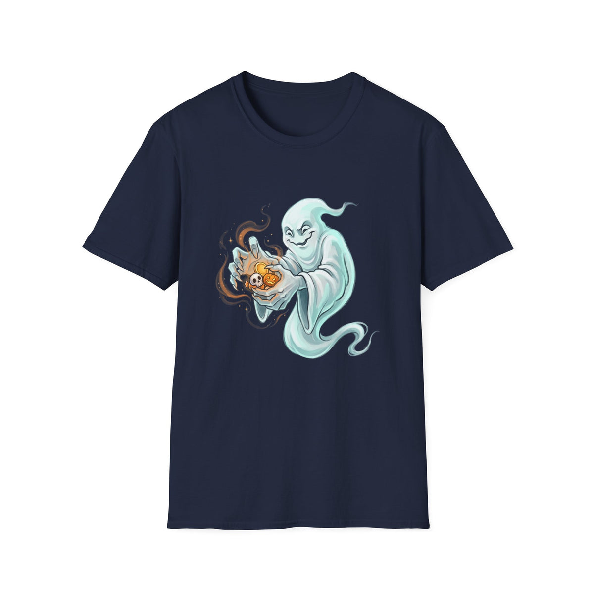 Ghost Portal Halloween Unisex Softstyle T-Shirt