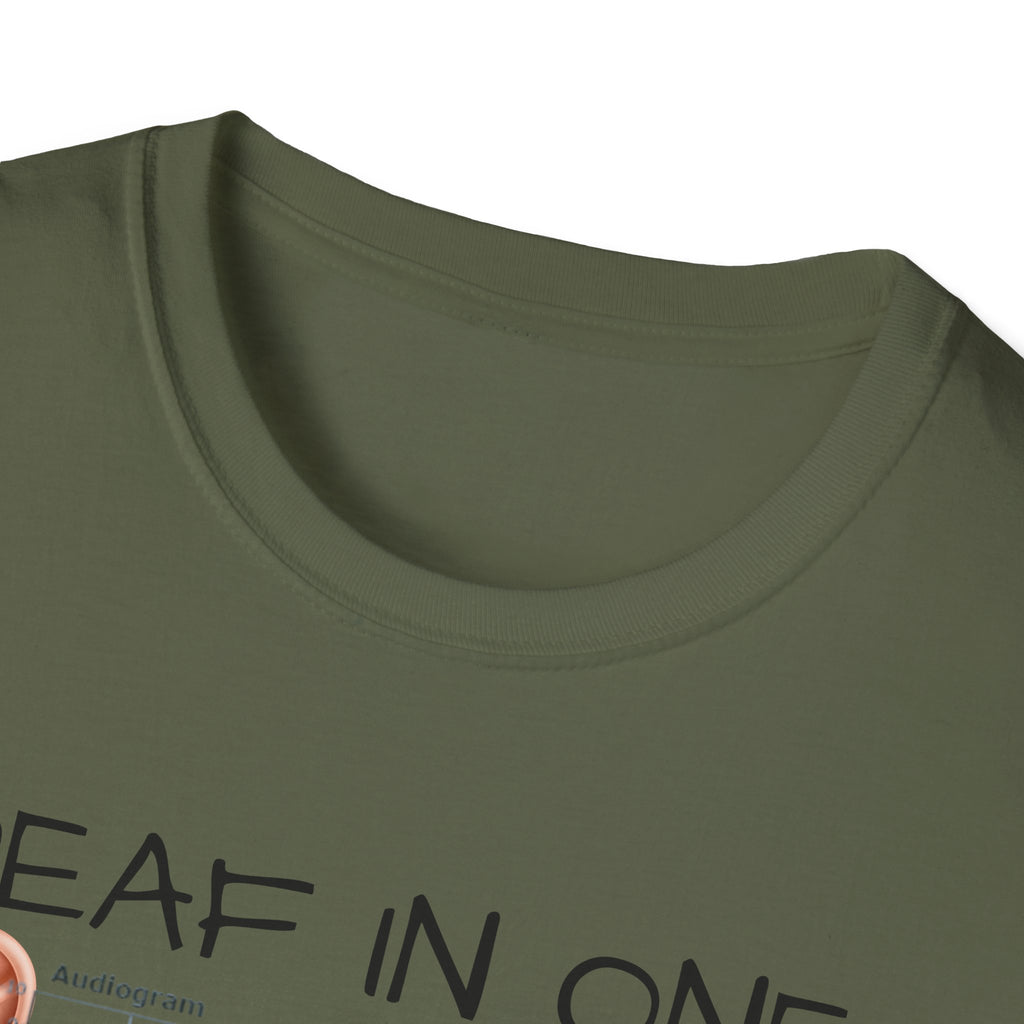DEAF IN ONE EAR CANT HEAR OUT THE OTHER