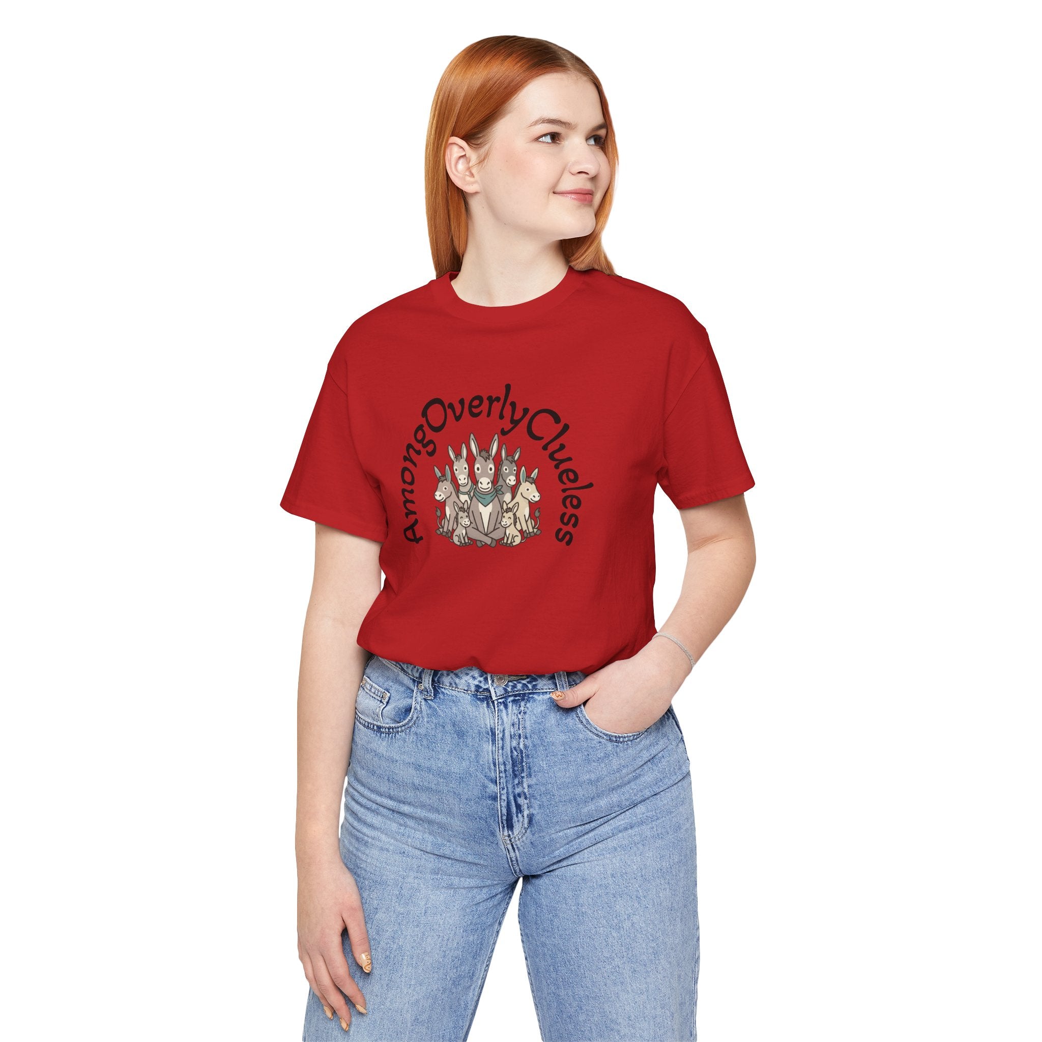 Among the Overly Clueless Unisex Softstyle T-Shirt