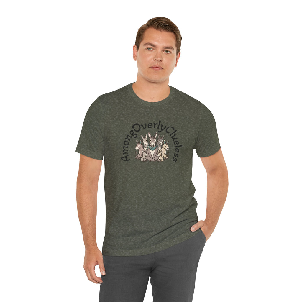 Among the Overly Clueless Unisex Softstyle T-Shirt
