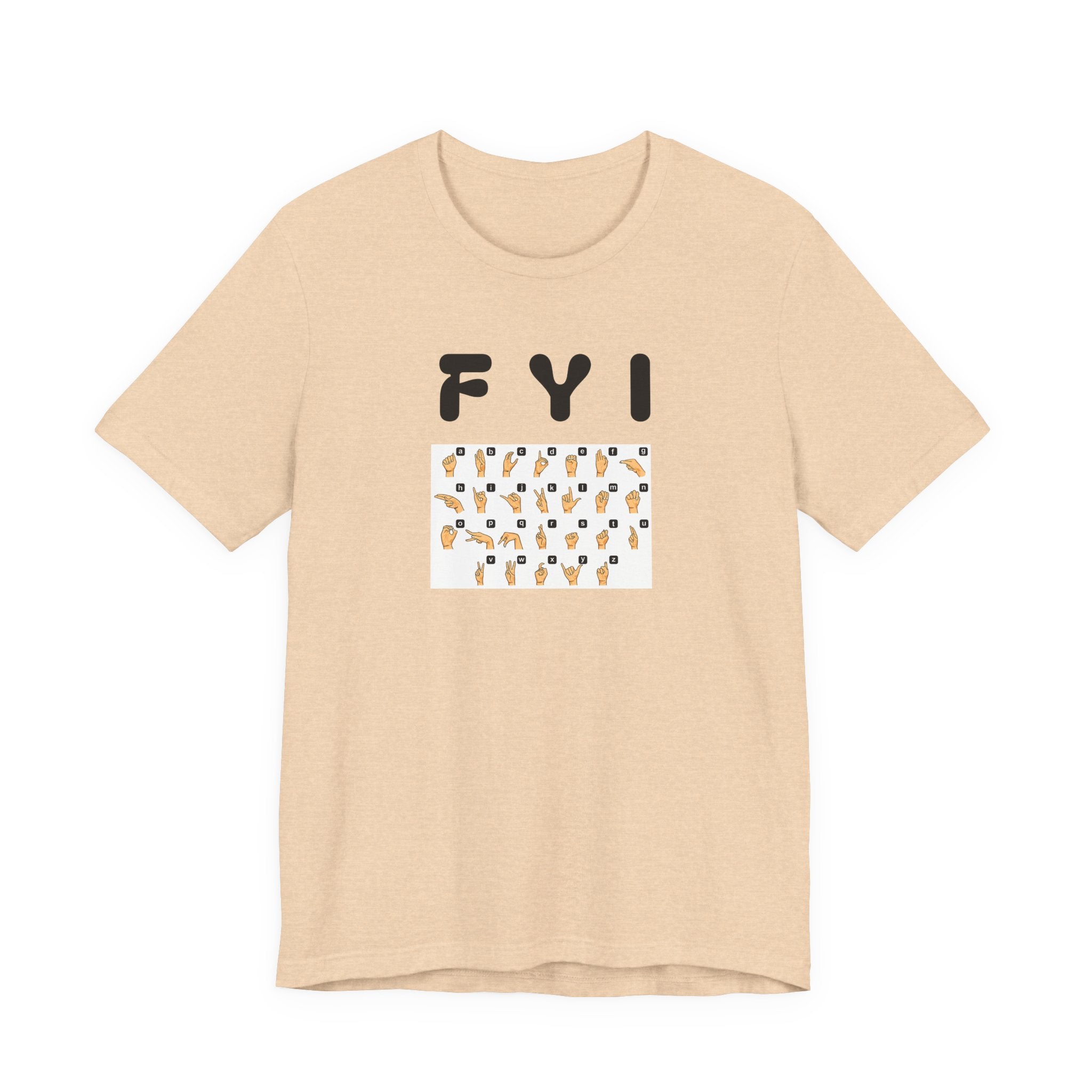 Unisex Jersey Short Sleeve Tee