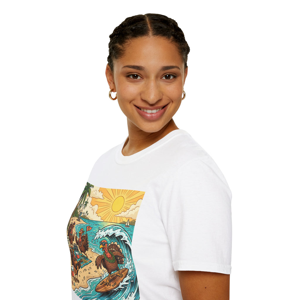 Surfing Turkey Beach Party T-Shirt
