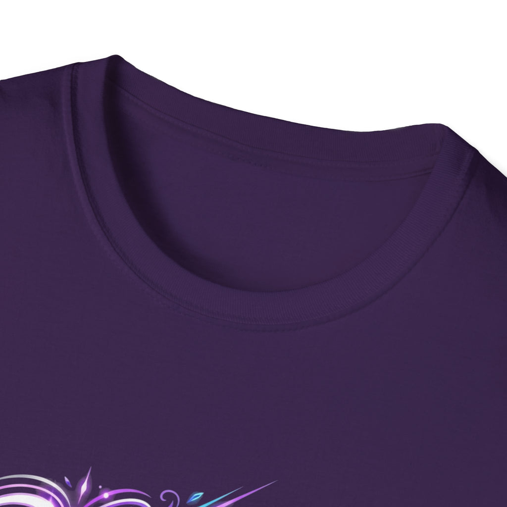 Pulchritude Script T-Shirt — Pastel Calligraphy Graphic Tee