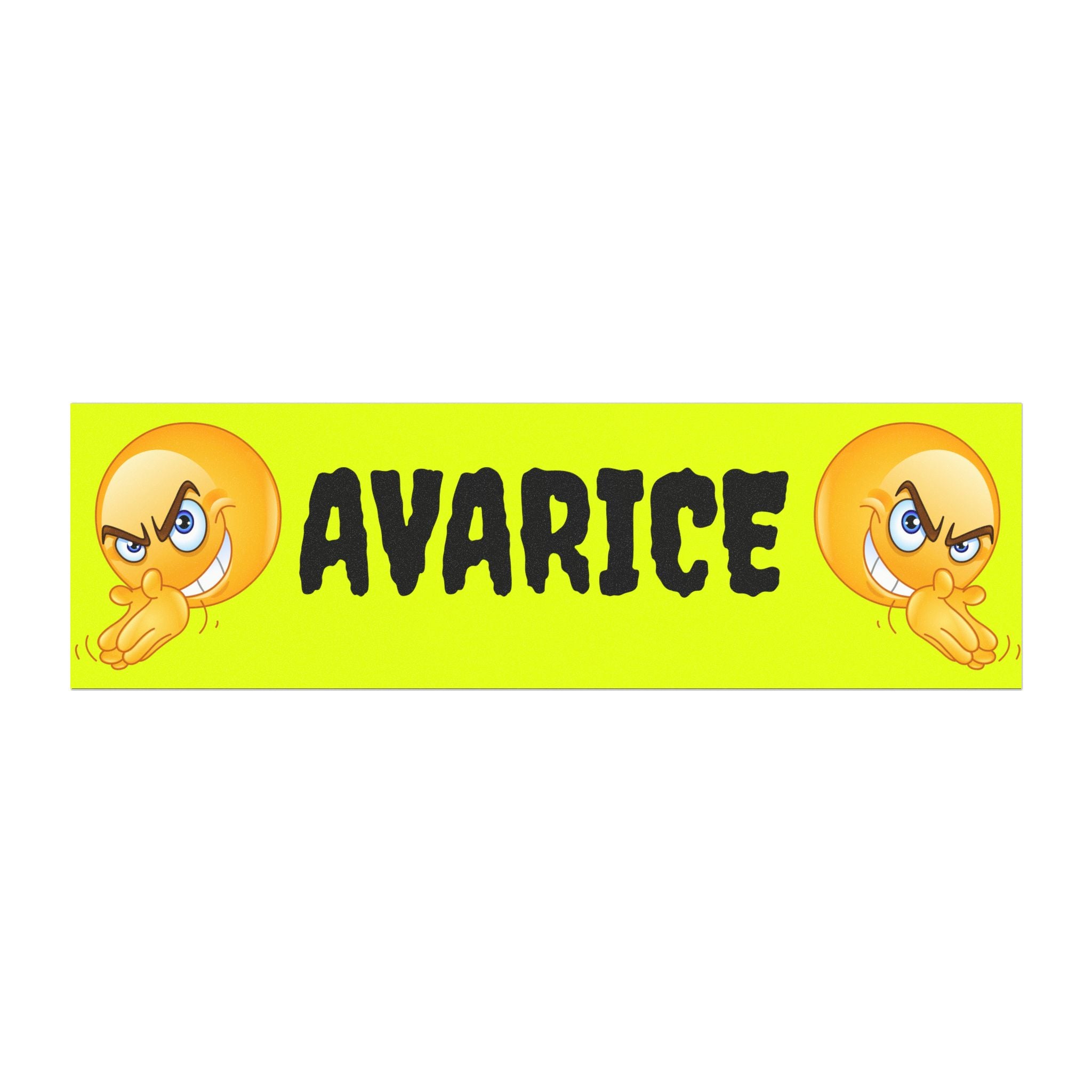 AVARICE Car Magnets