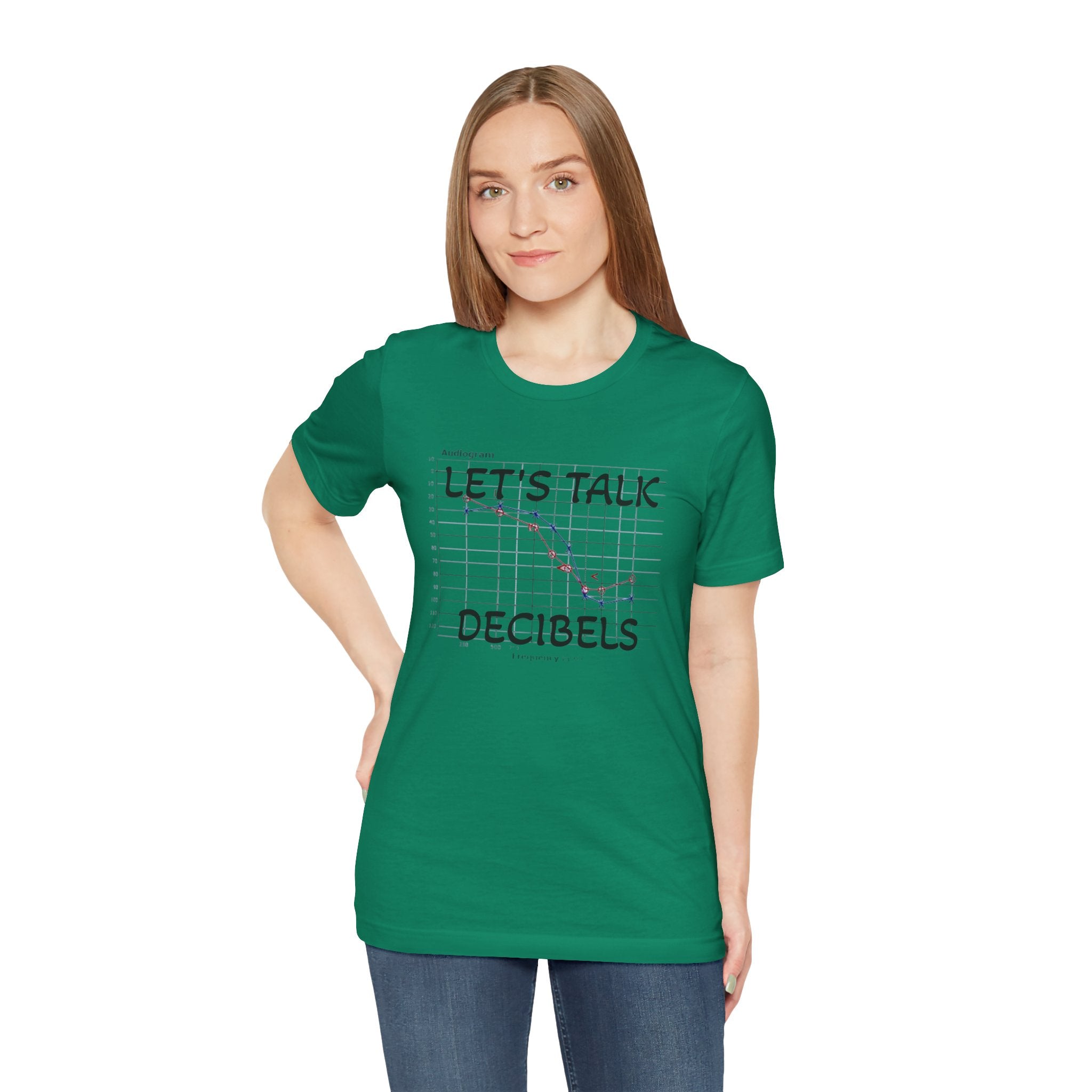 DECIBEL METER Jersey Short Sleeve Tee