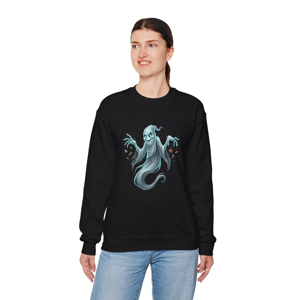 Mischief Ghost Halloween Crewneck Sweatshirt