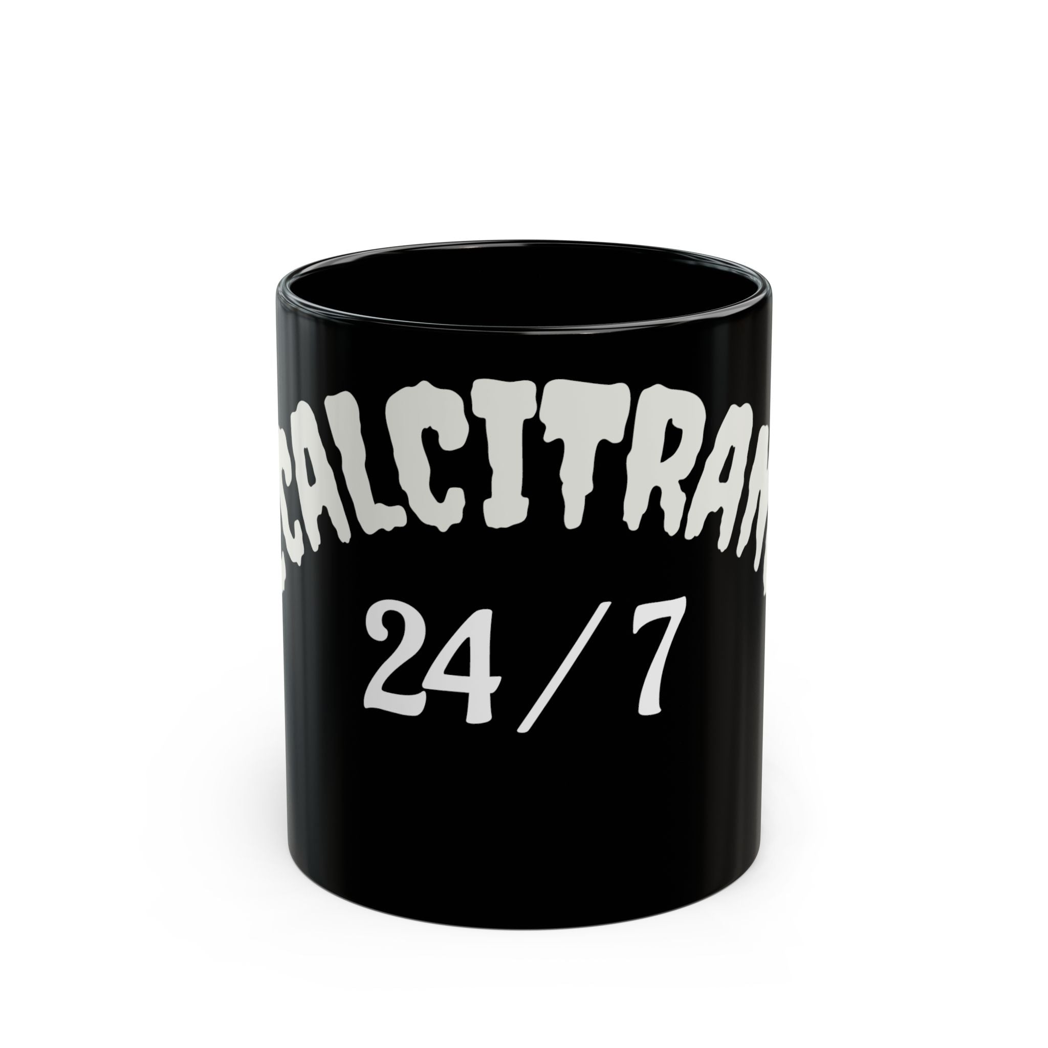 RECALCITRANCE Black Mug (11oz, 15oz)