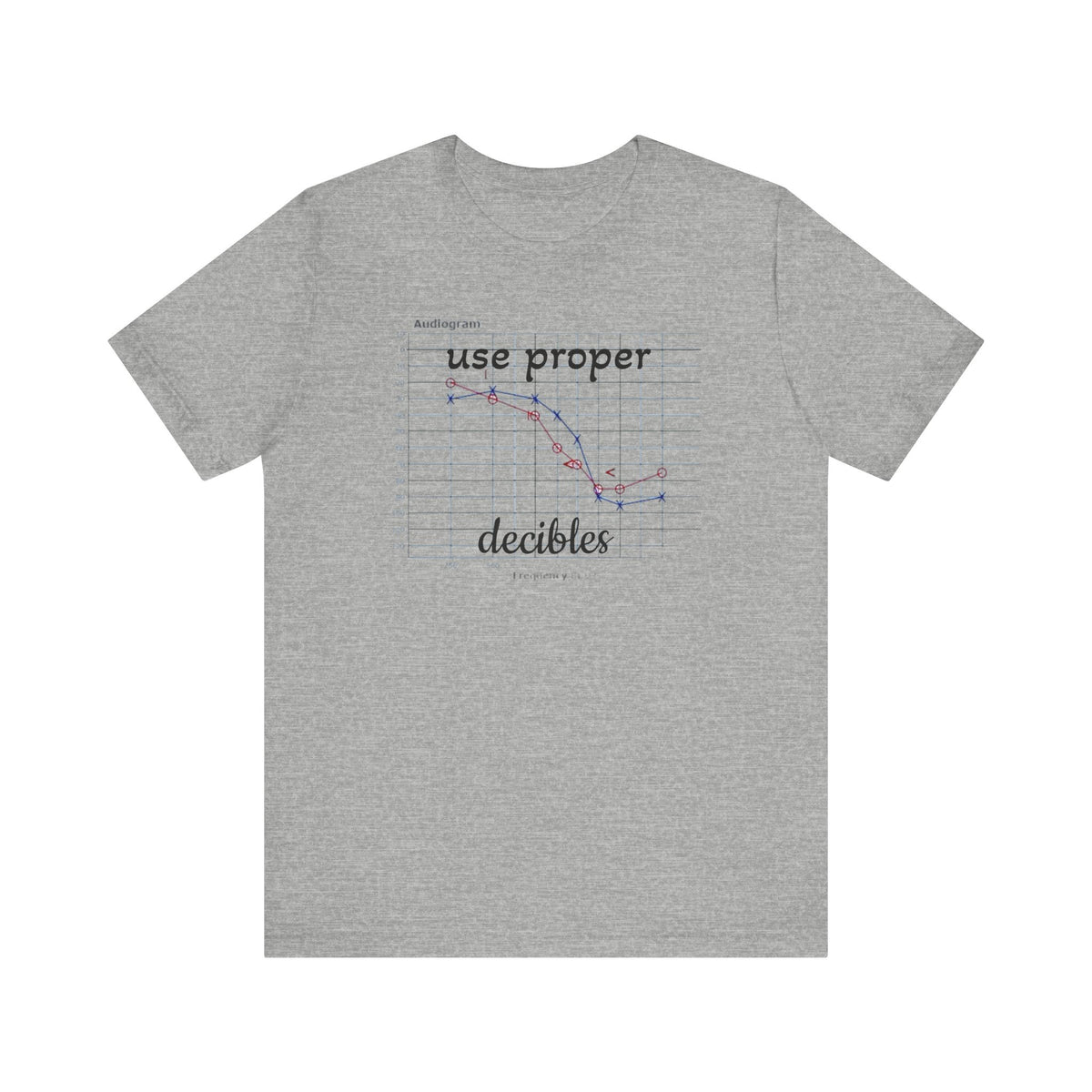 DECIBEL METER Jersey Short Sleeve Tee