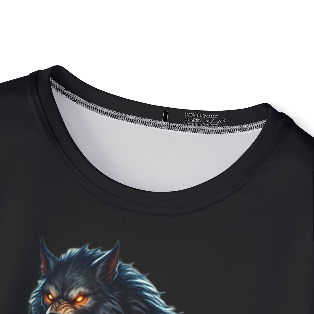 Werewolf Graphic Jersey — Men’s Dark Fantasy Sports Tee