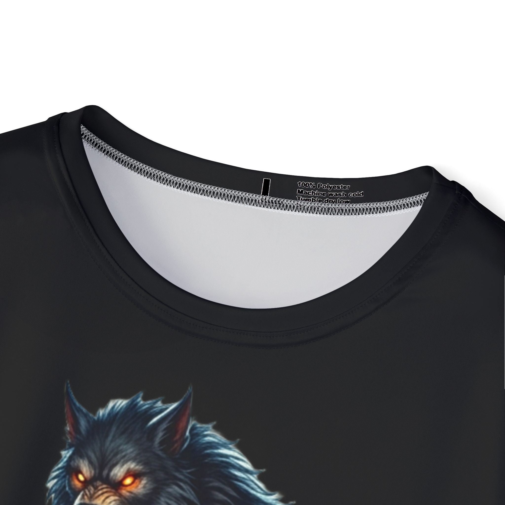 Werewolf Graphic Jersey — Men’s Dark Fantasy Sports Tee