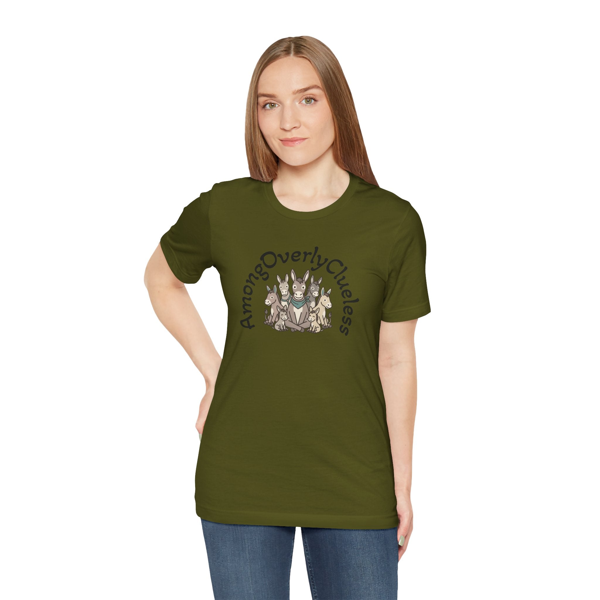 Among the Overly Clueless Unisex Softstyle T-Shirt