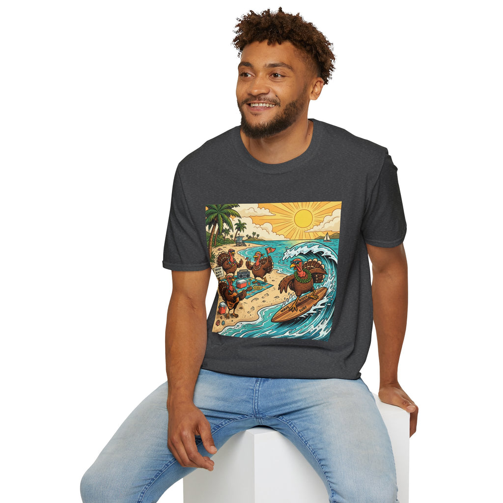 Surfing Turkey Beach Party T-Shirt