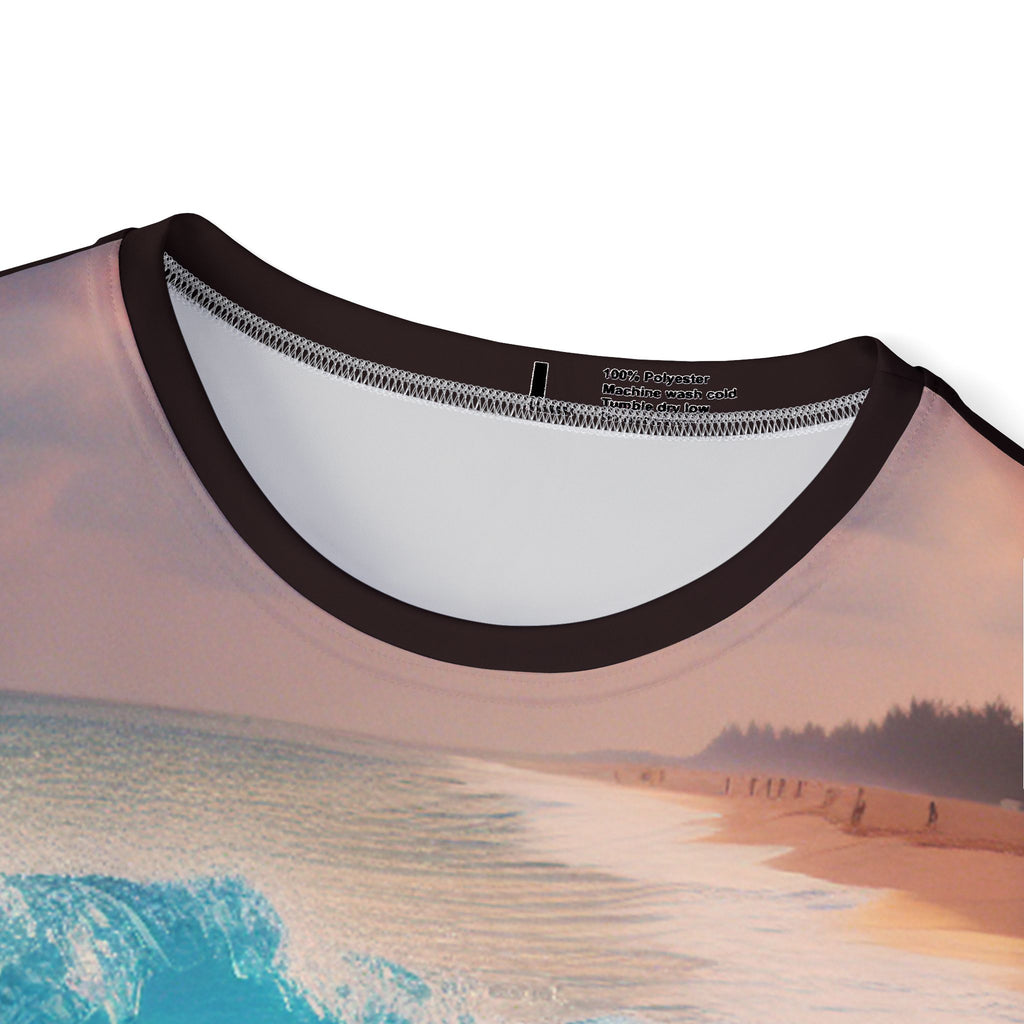 Halloween Surf Pumpkin Jersey — Jack-o'-Lantern Surfing Graphic Tee