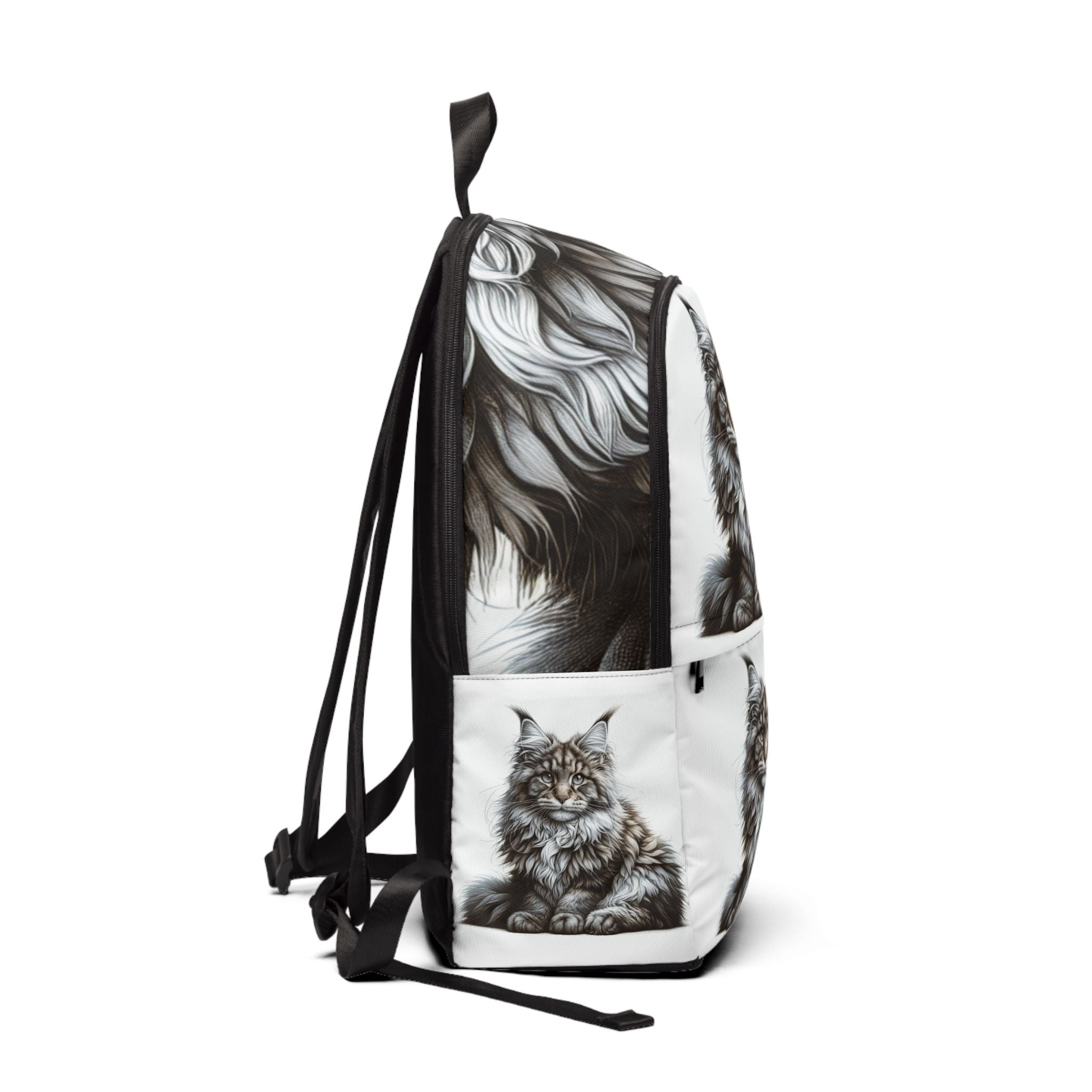 Unisex Fabric Backpack