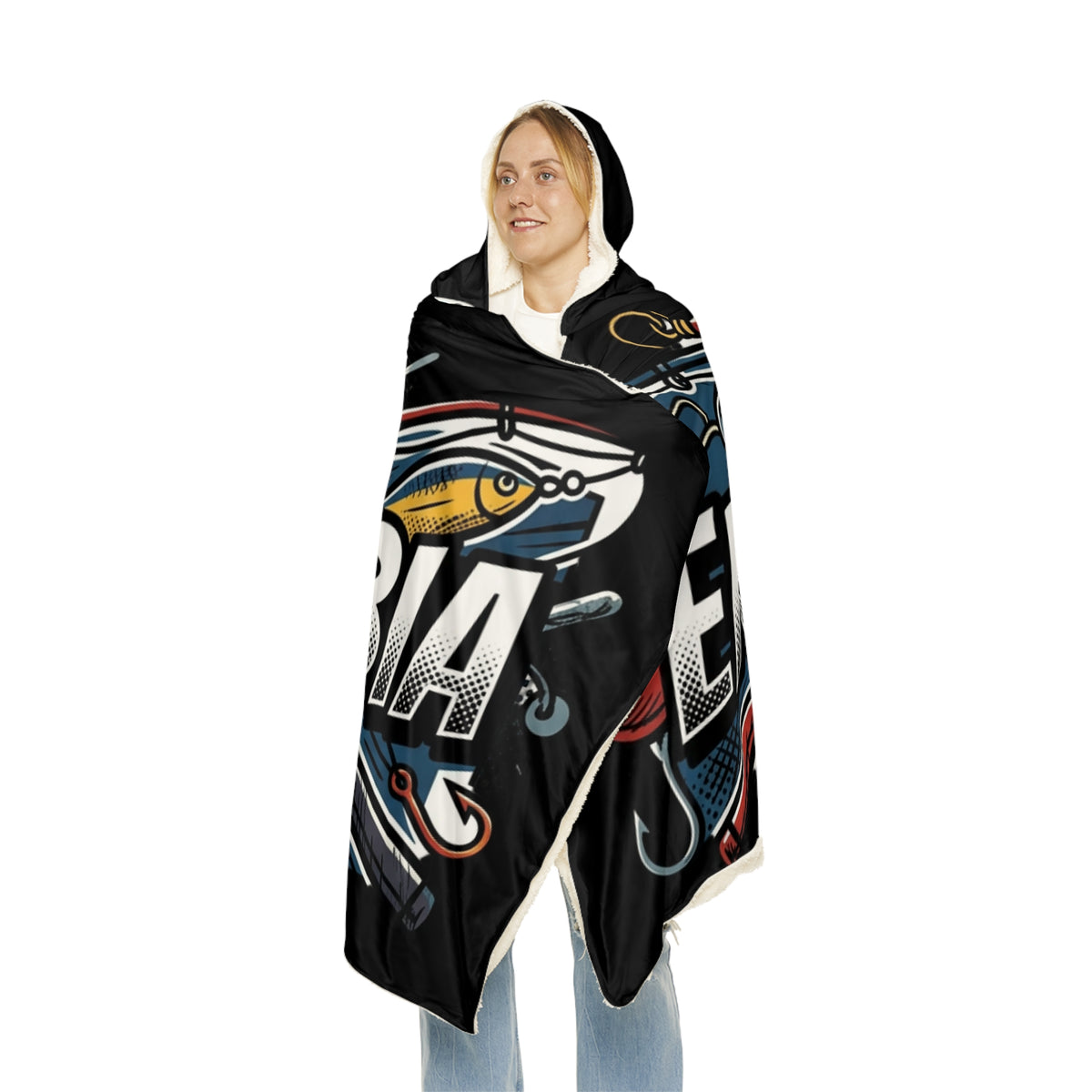 Ergophobia Hooded Blanket — Funny Anxiety Awareness Snuggle Throw