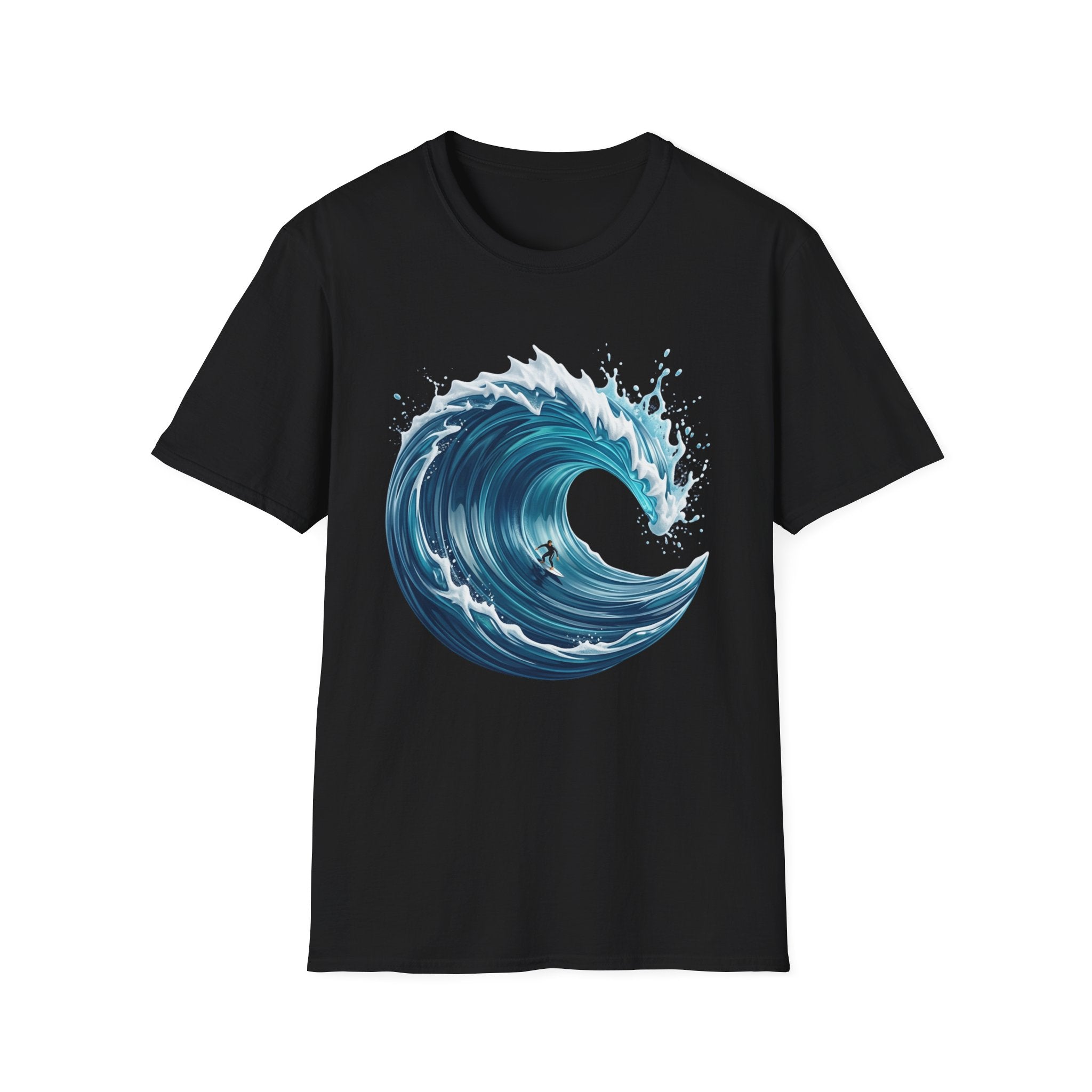Ocean Wave T-Shirt — Coastal Surf Graphic Tee