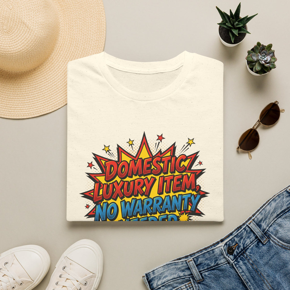 Domestic Luxury Item No Warranty Needed Graphic T-Shirt