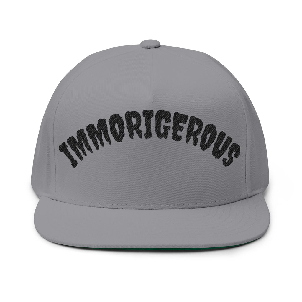 Flat Bill Cap (Embroidery)