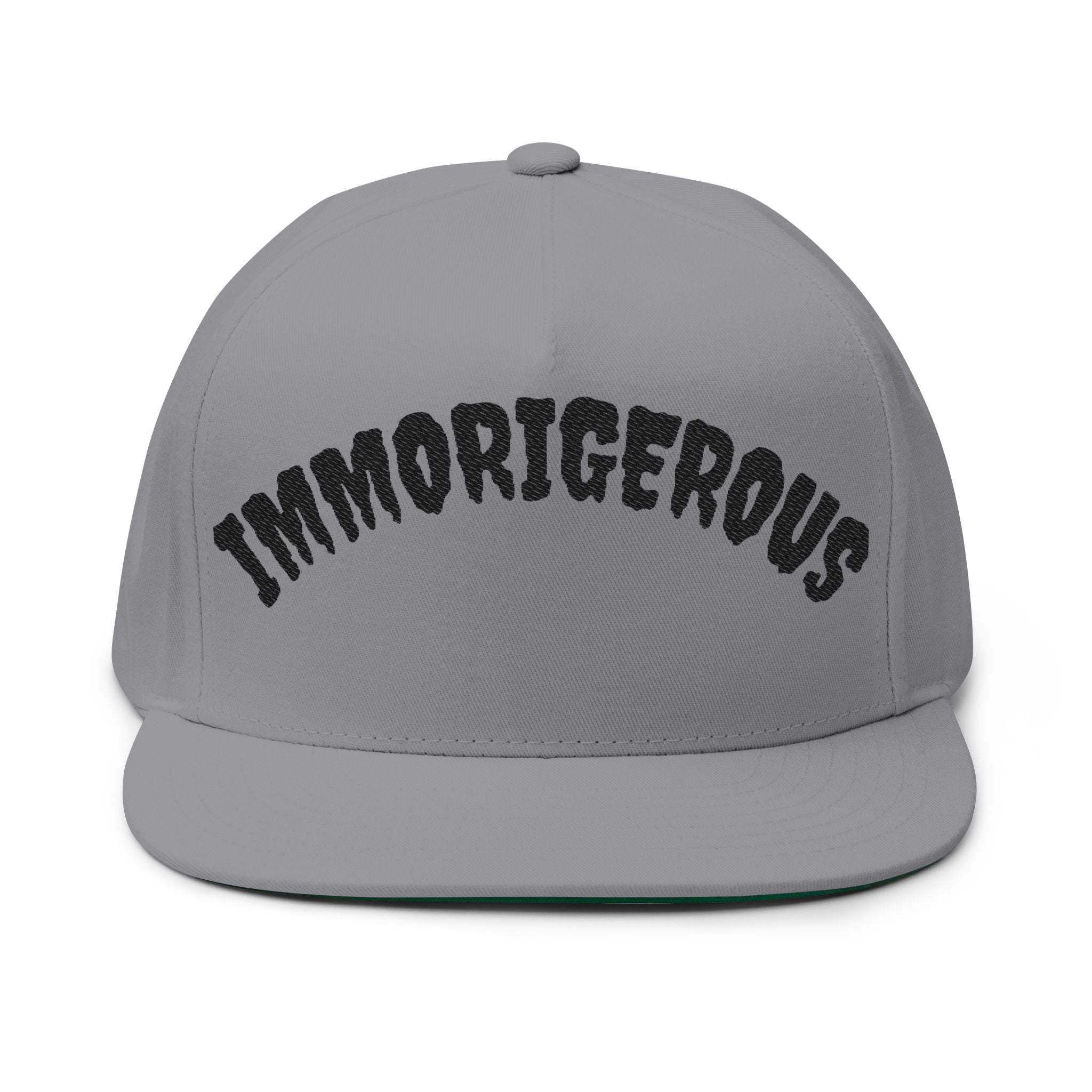 Flat Bill Cap (Embroidery)