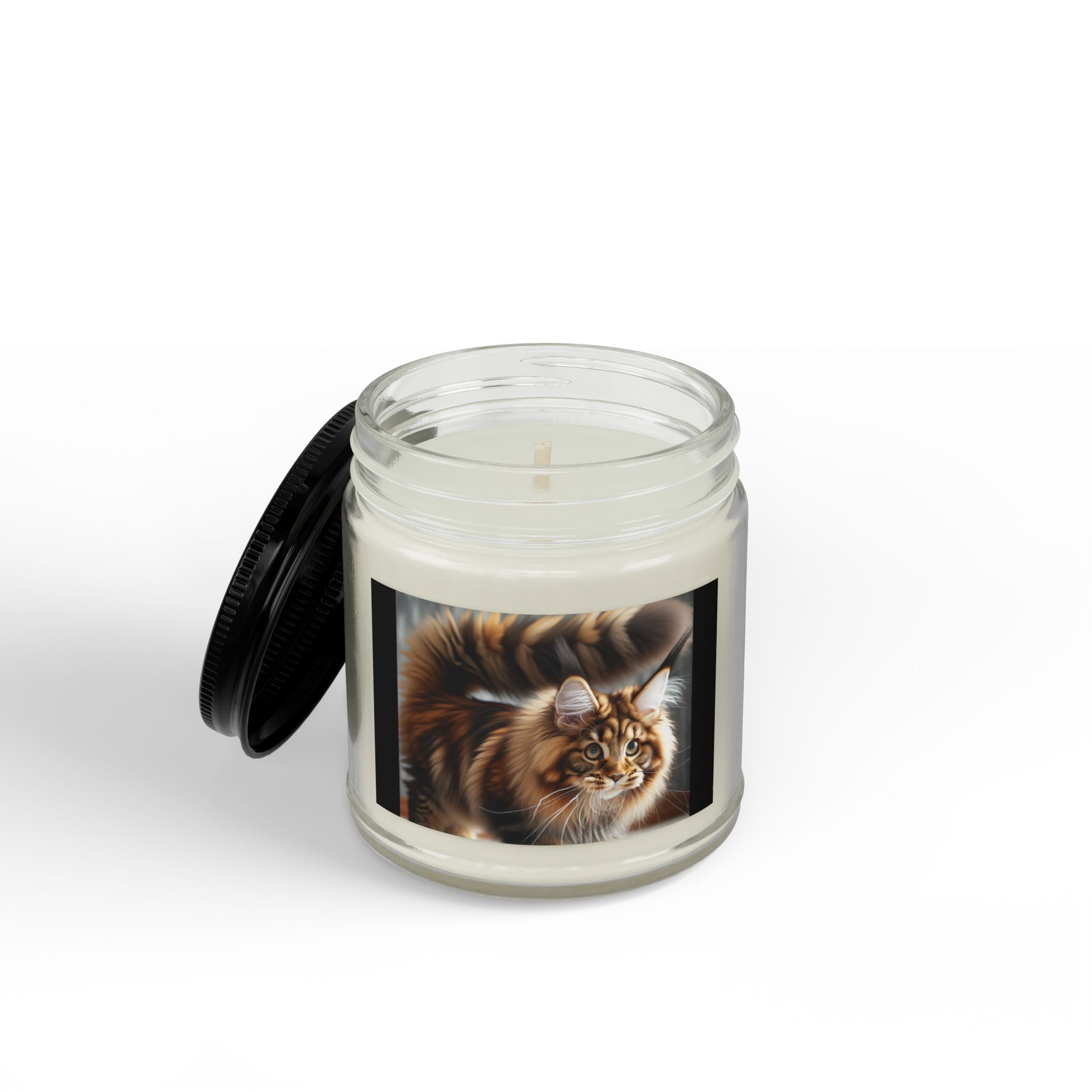 Maine Coon Cat Scented Candle (9oz)