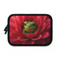 Frog in a Flower Laptop Sleeve