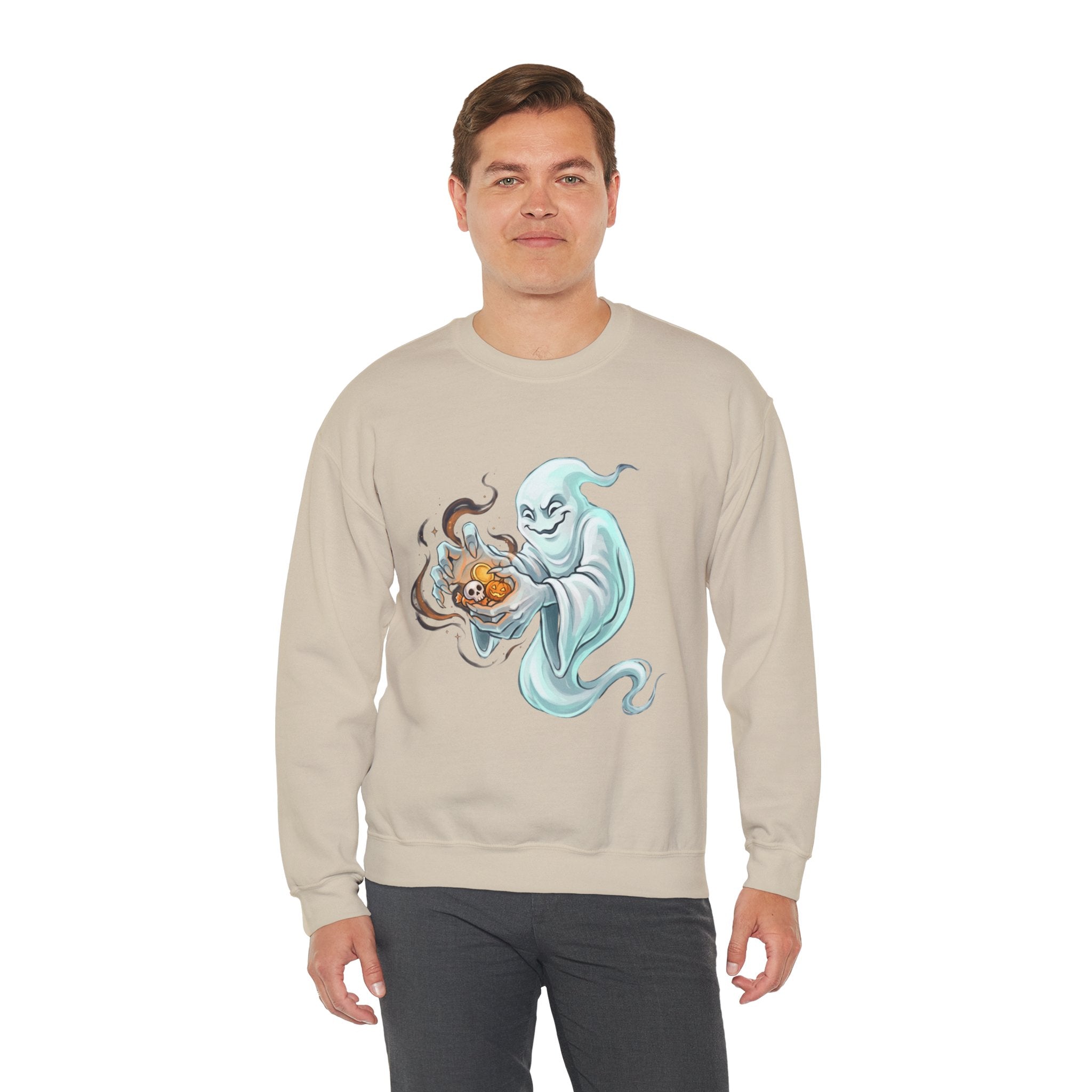 Ghost Portal Halloween Unisex Heavy Blend Crewneck Sweatshirt