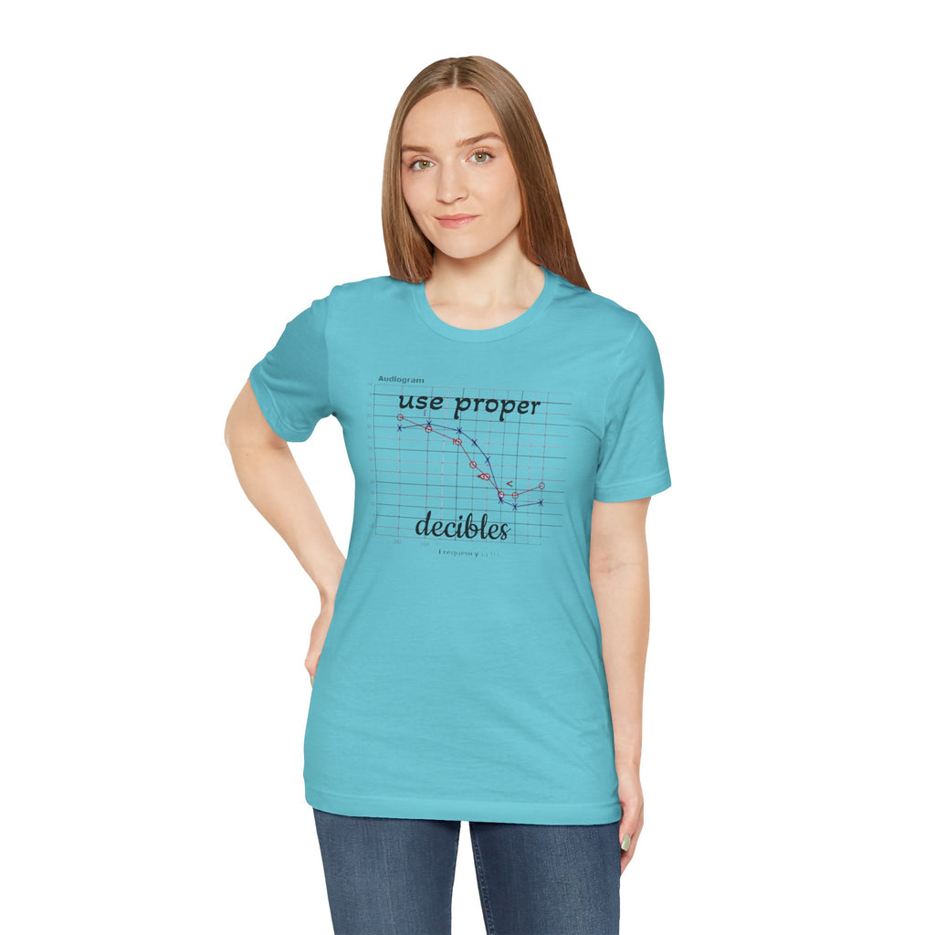 DECIBEL METER Jersey Short Sleeve Tee