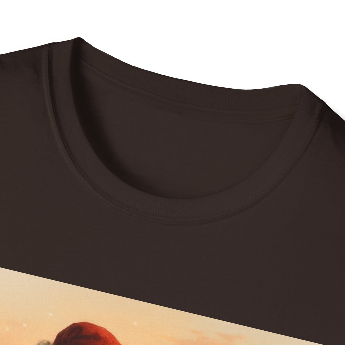 Santa Fishing Christmas T-Shirt