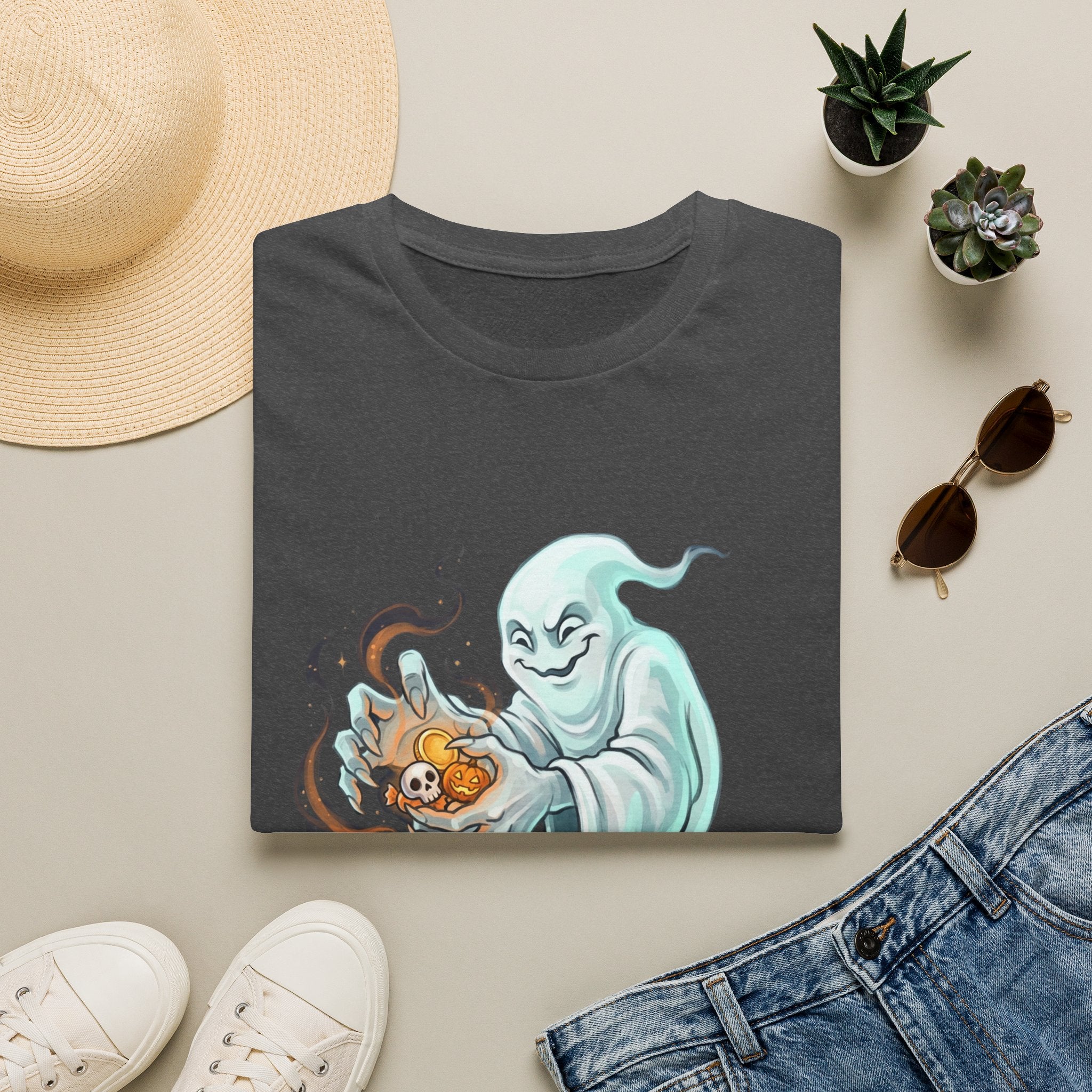 Ghost Portal Halloween Unisex Softstyle T-Shirt
