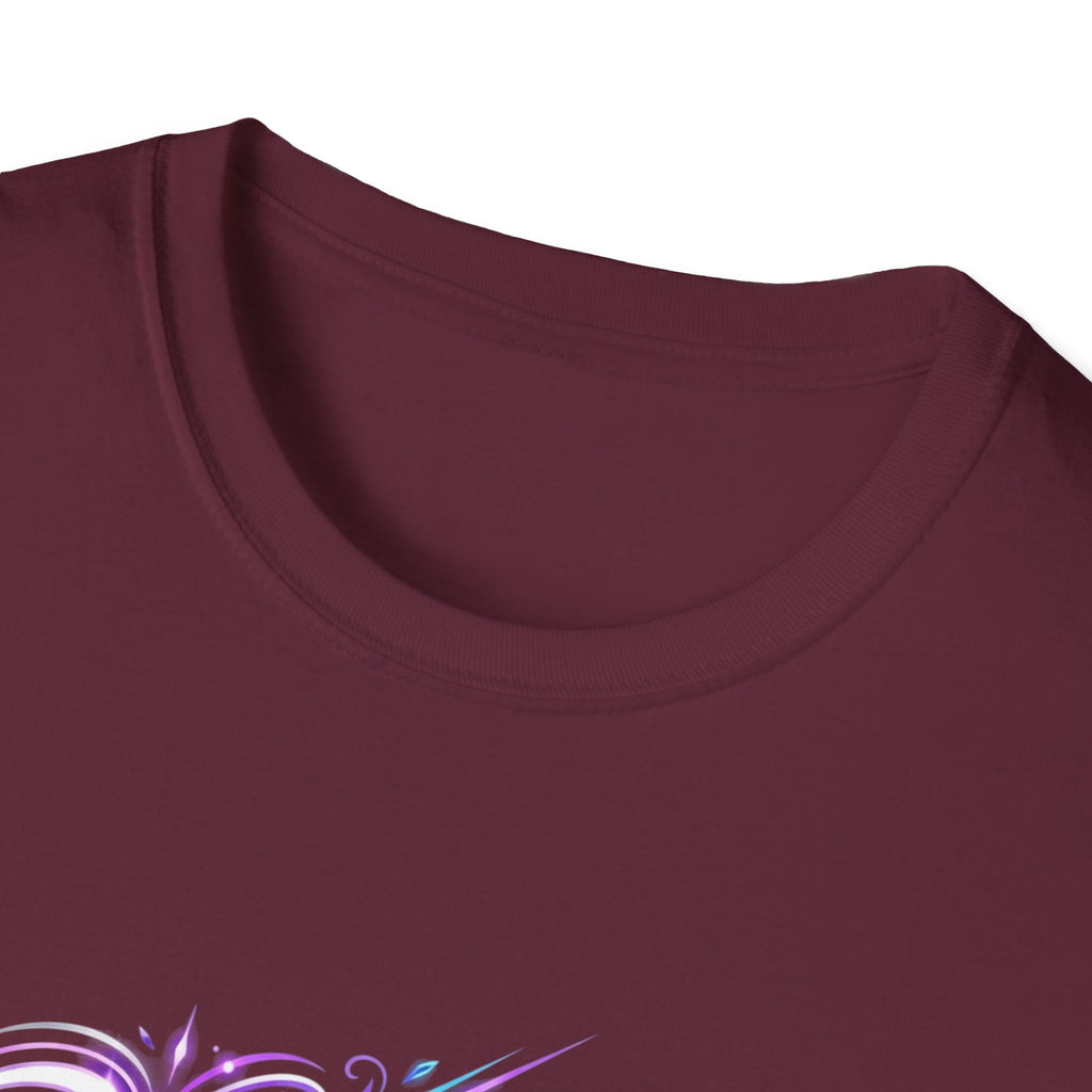 Pulchritude Script T-Shirt — Pastel Calligraphy Graphic Tee