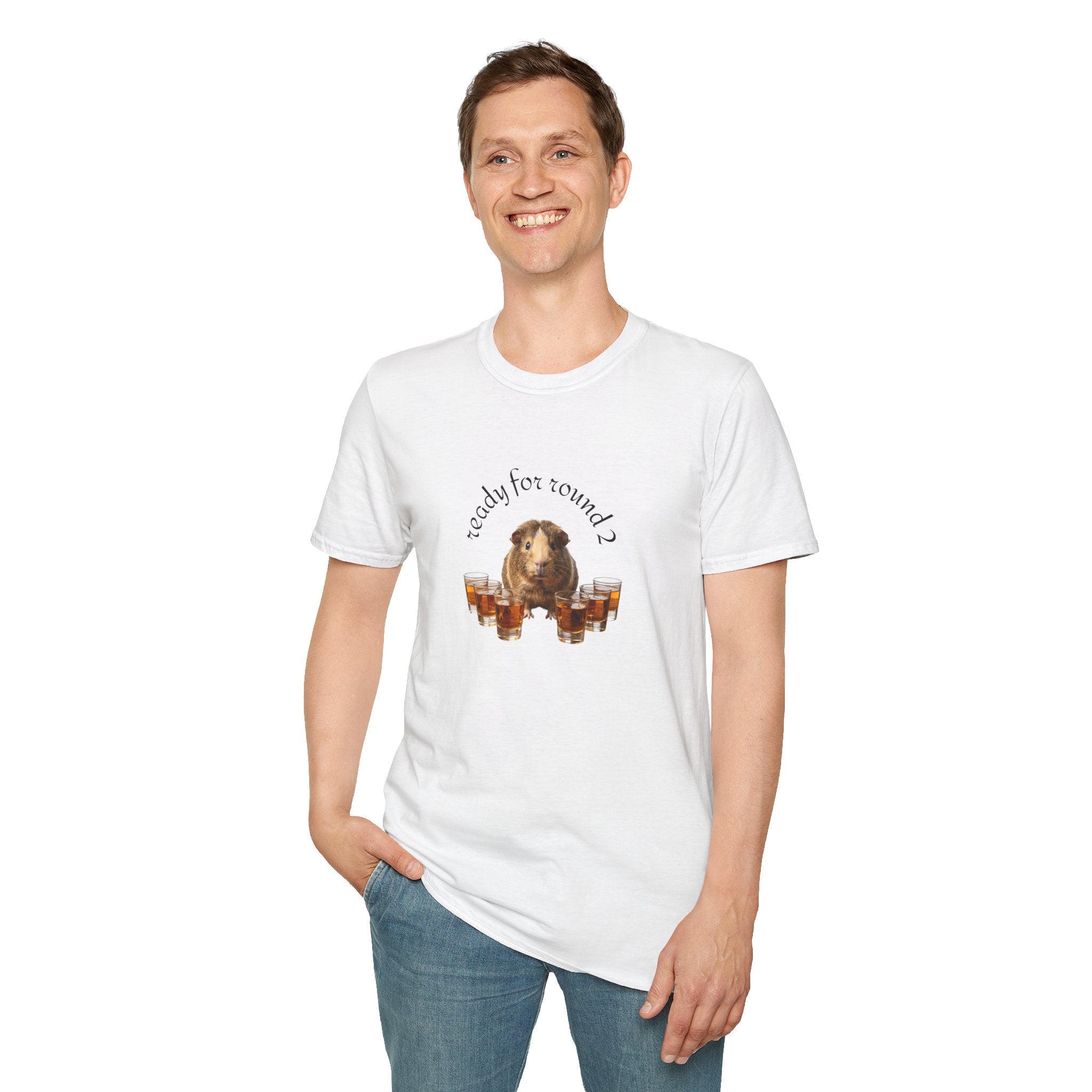ROUND 2 Unisex Soft style T-Shirt