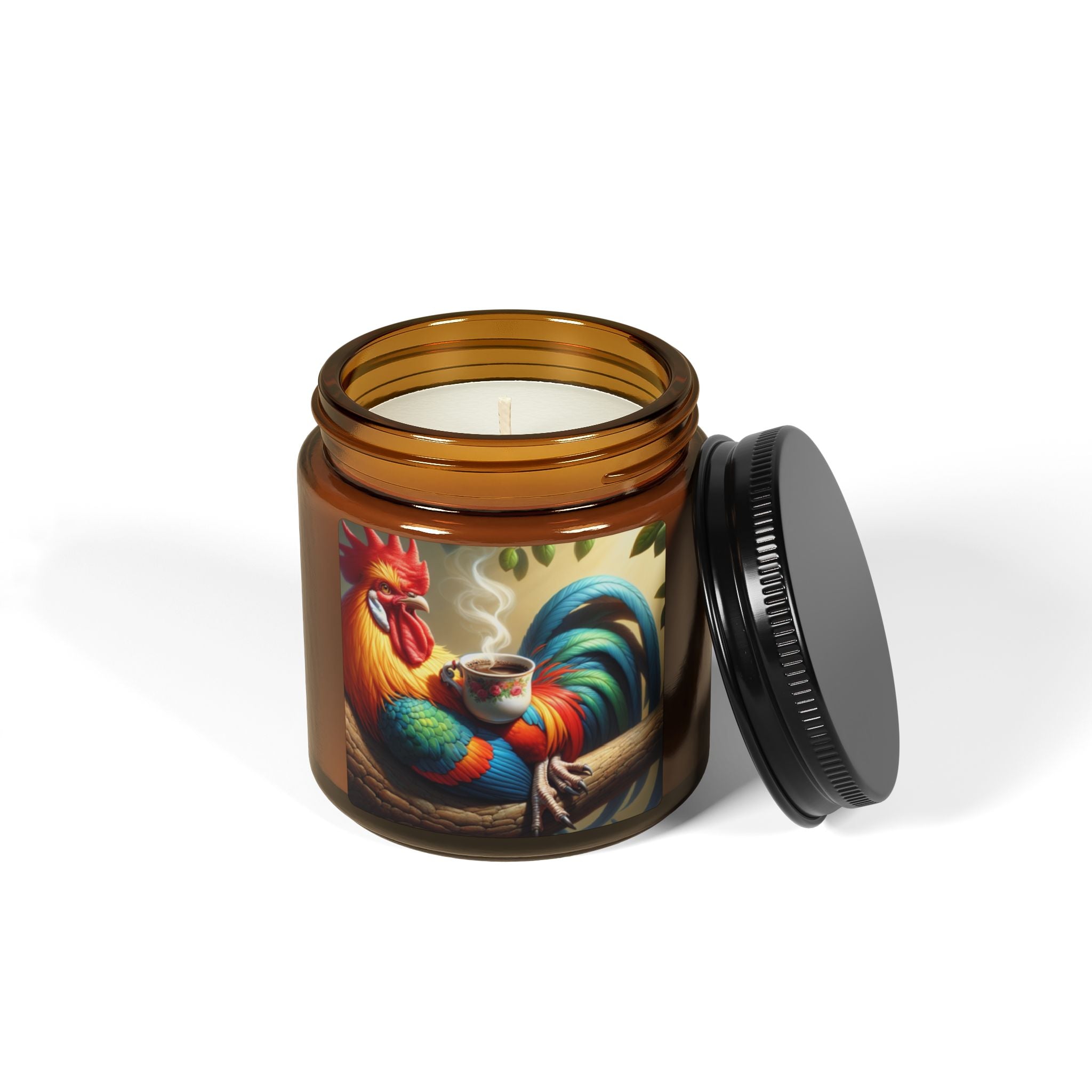 Rooster Scented Soy Candle