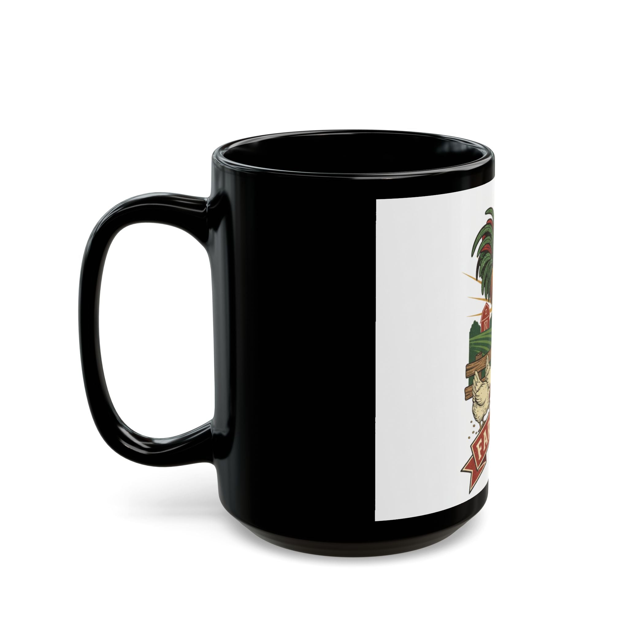 Rooster Farm Fresh Coffee Mug (11oz, 15oz)