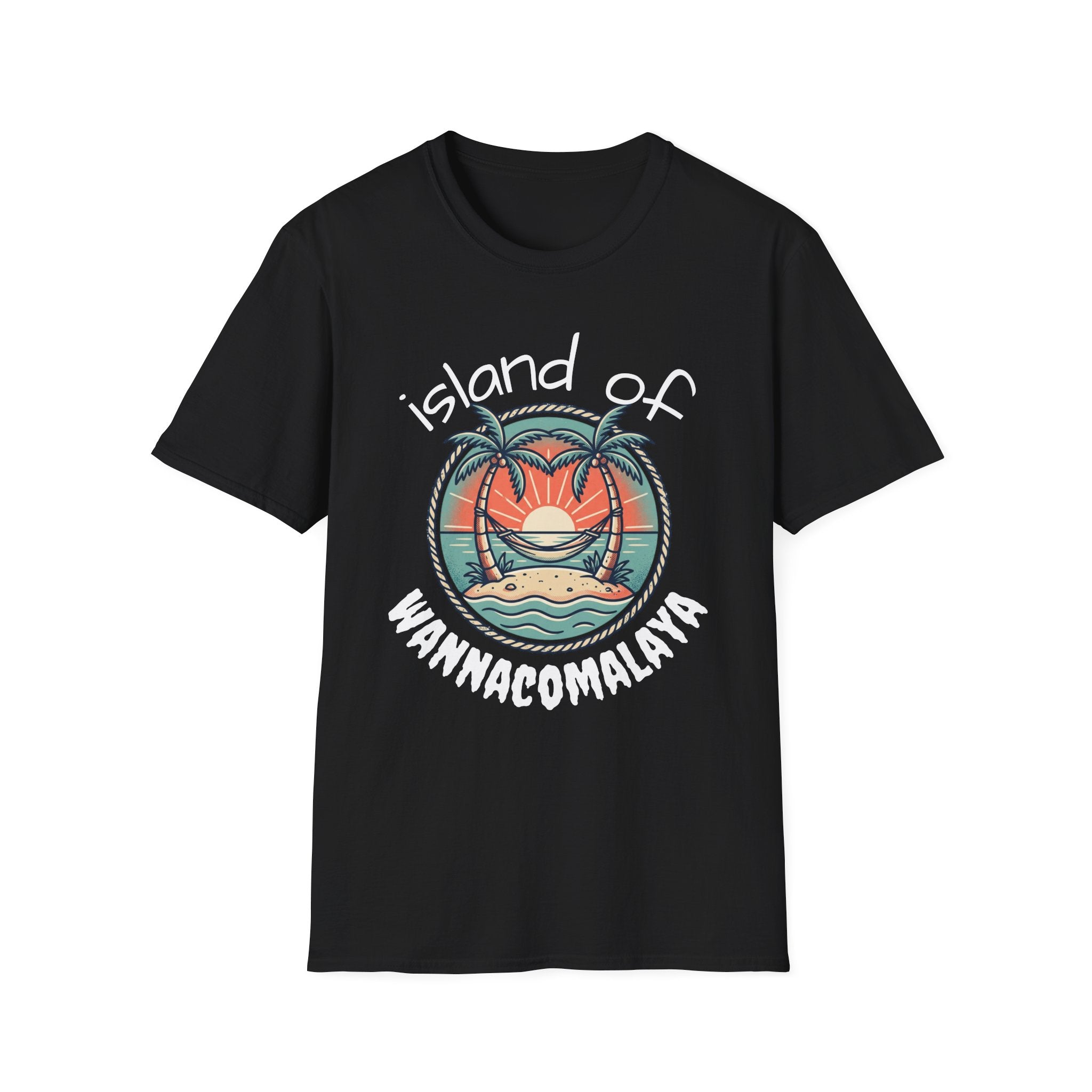 Island of Wannacomalaya Unisex Softstyle T-Shirt