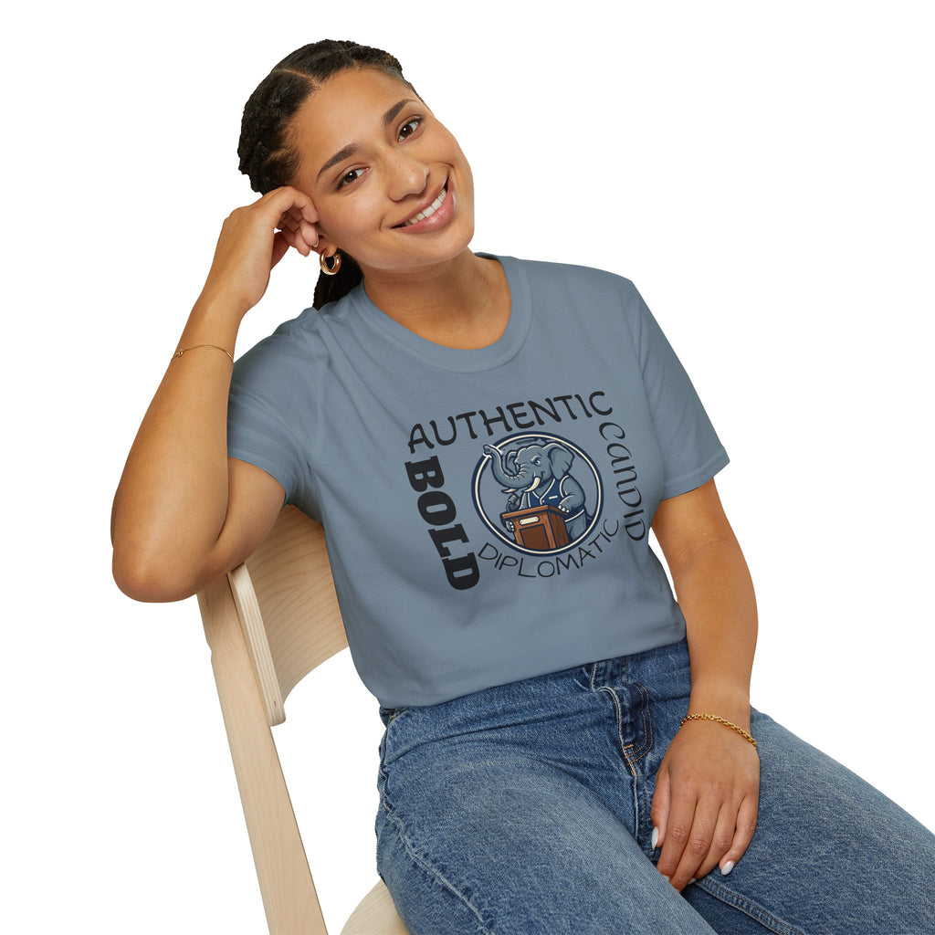 TALKING ELEPHANT Unisex Soft style T-Shirt